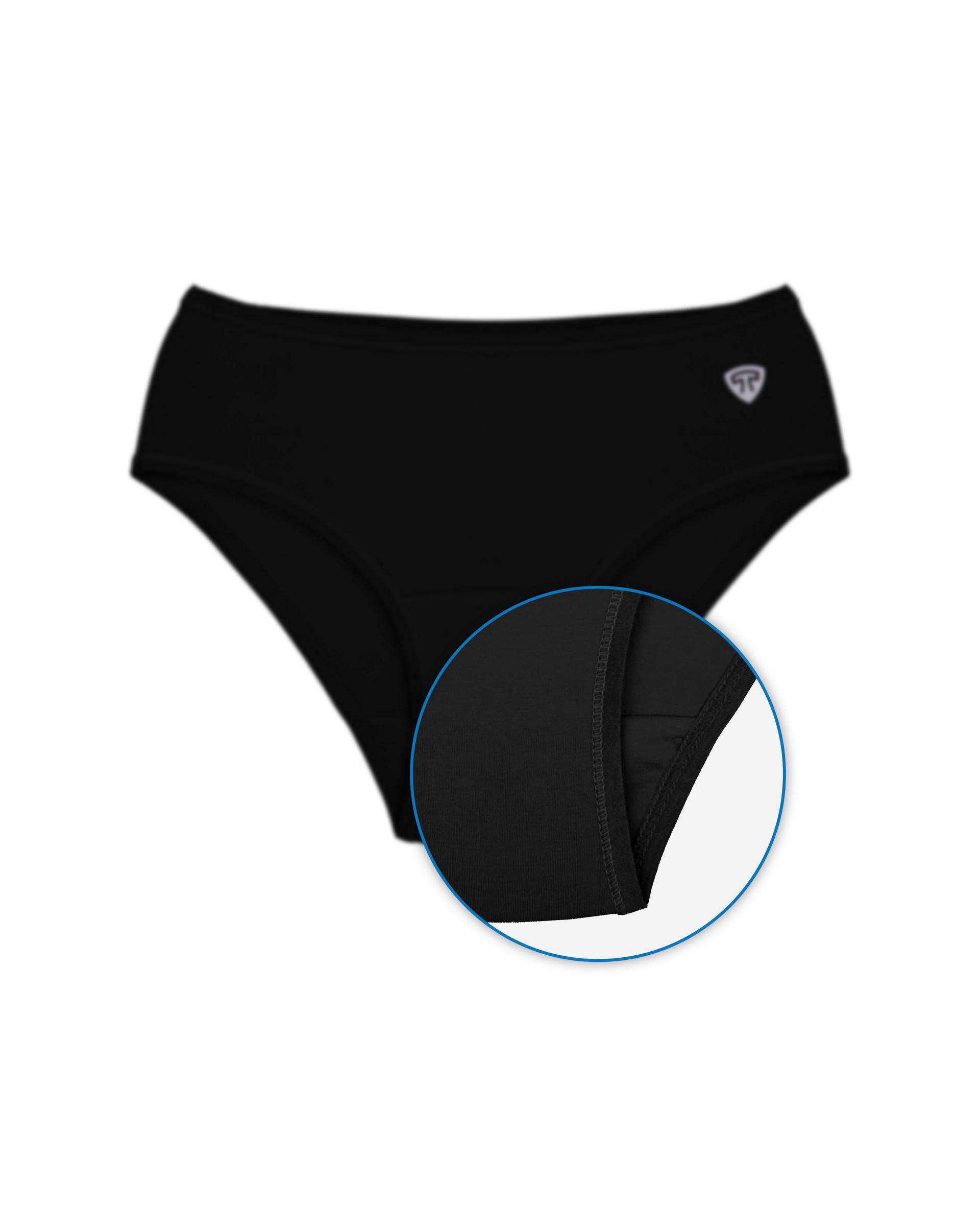 شورت زنانه ضد حساسیت مودال مشکی تاپیک Topick مدل پانیذ