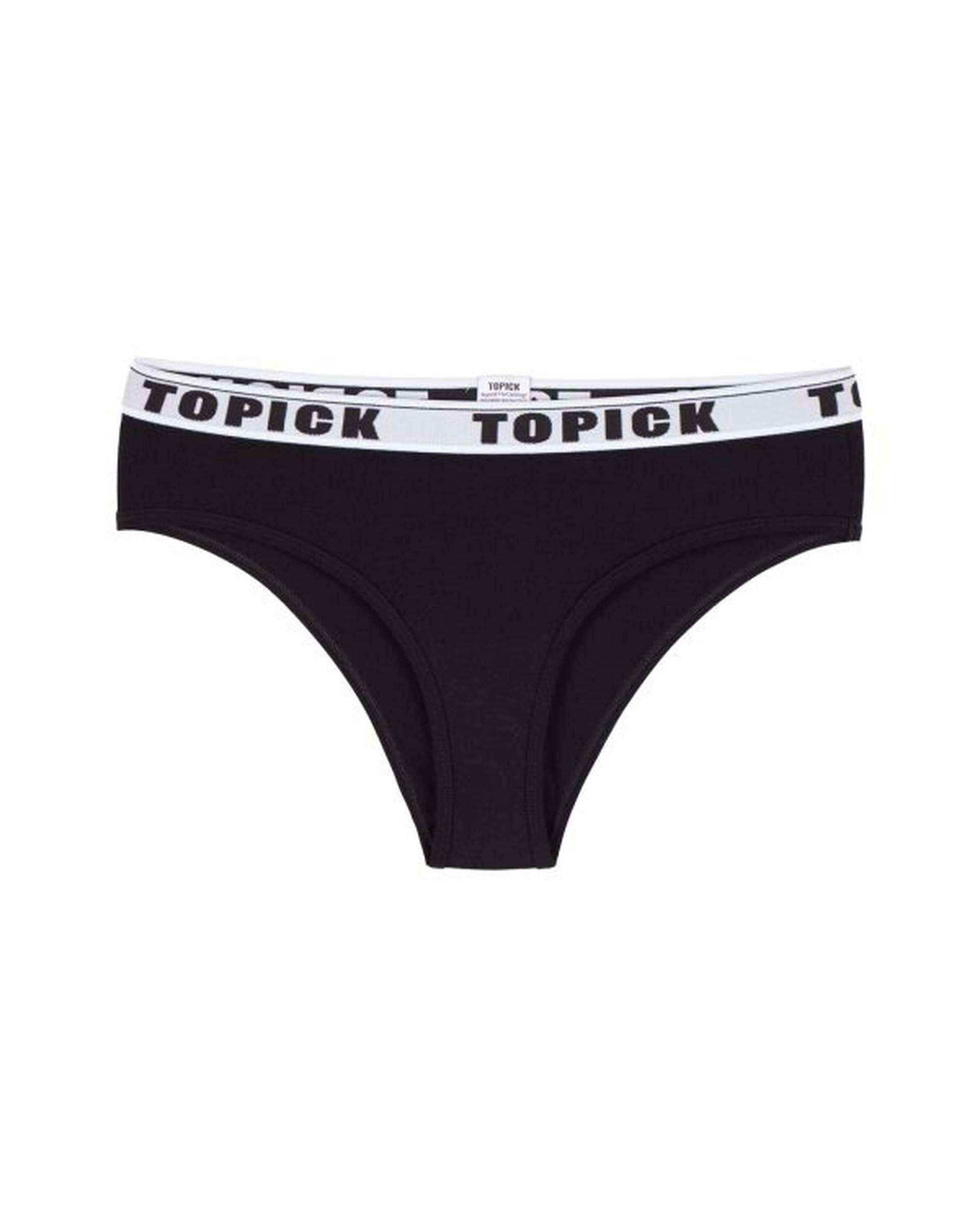 شورت زنانه مودال مشکی تاپیک Topick مدل پانیذ