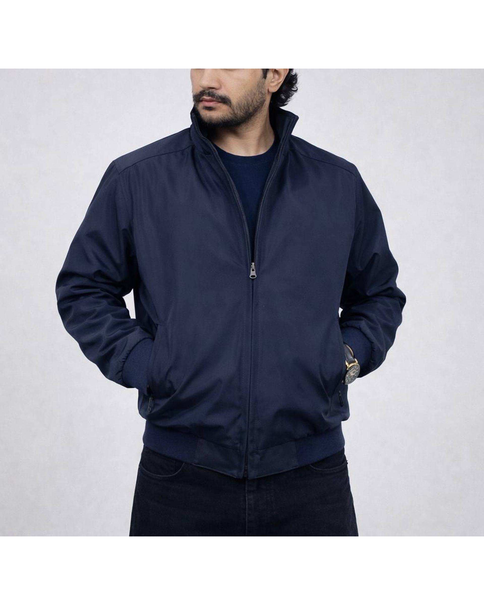 کاپشن مردانه دورو مشکی سرمه ای دیورسو Diverso کد 4856