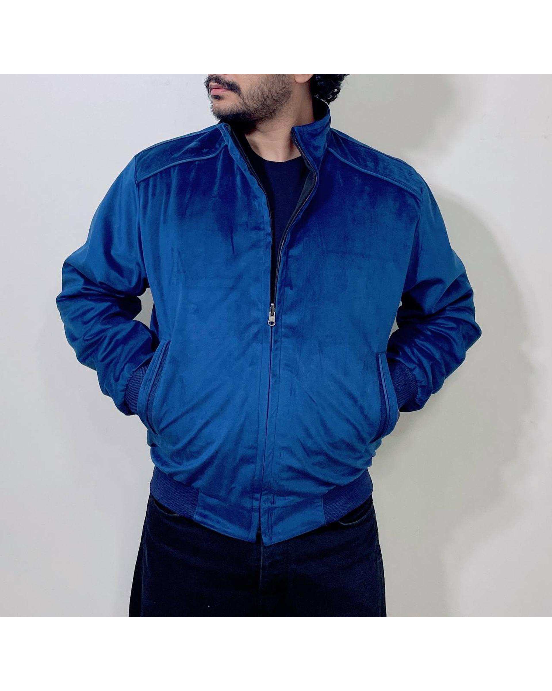 کاپشن مردانه دورو مشکی آبی دیورسو Diverso کد 4857