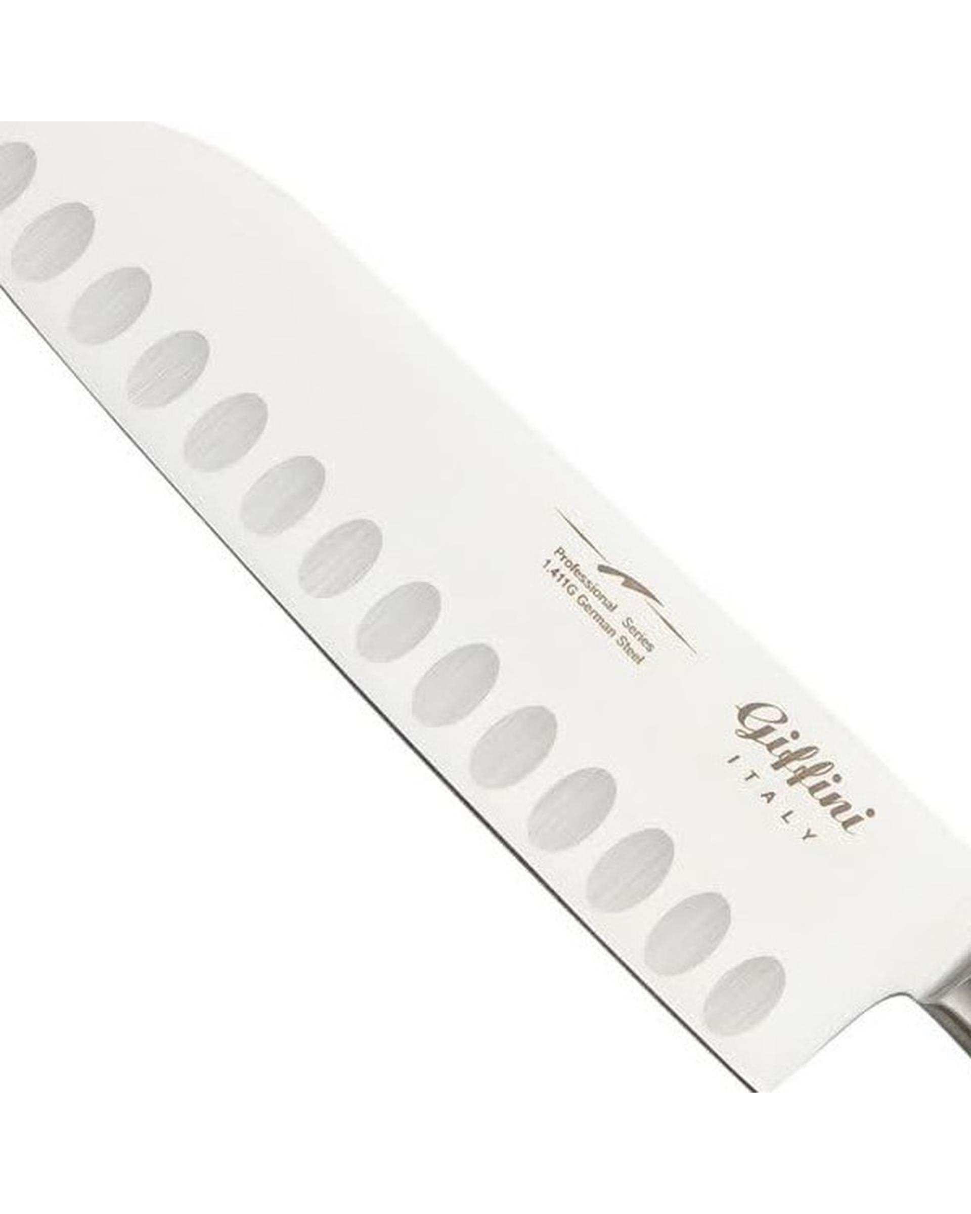 چاقو آشپزخانه مشکی جی فی نی Giffini مدل MM02 مجموعه 3 عددی