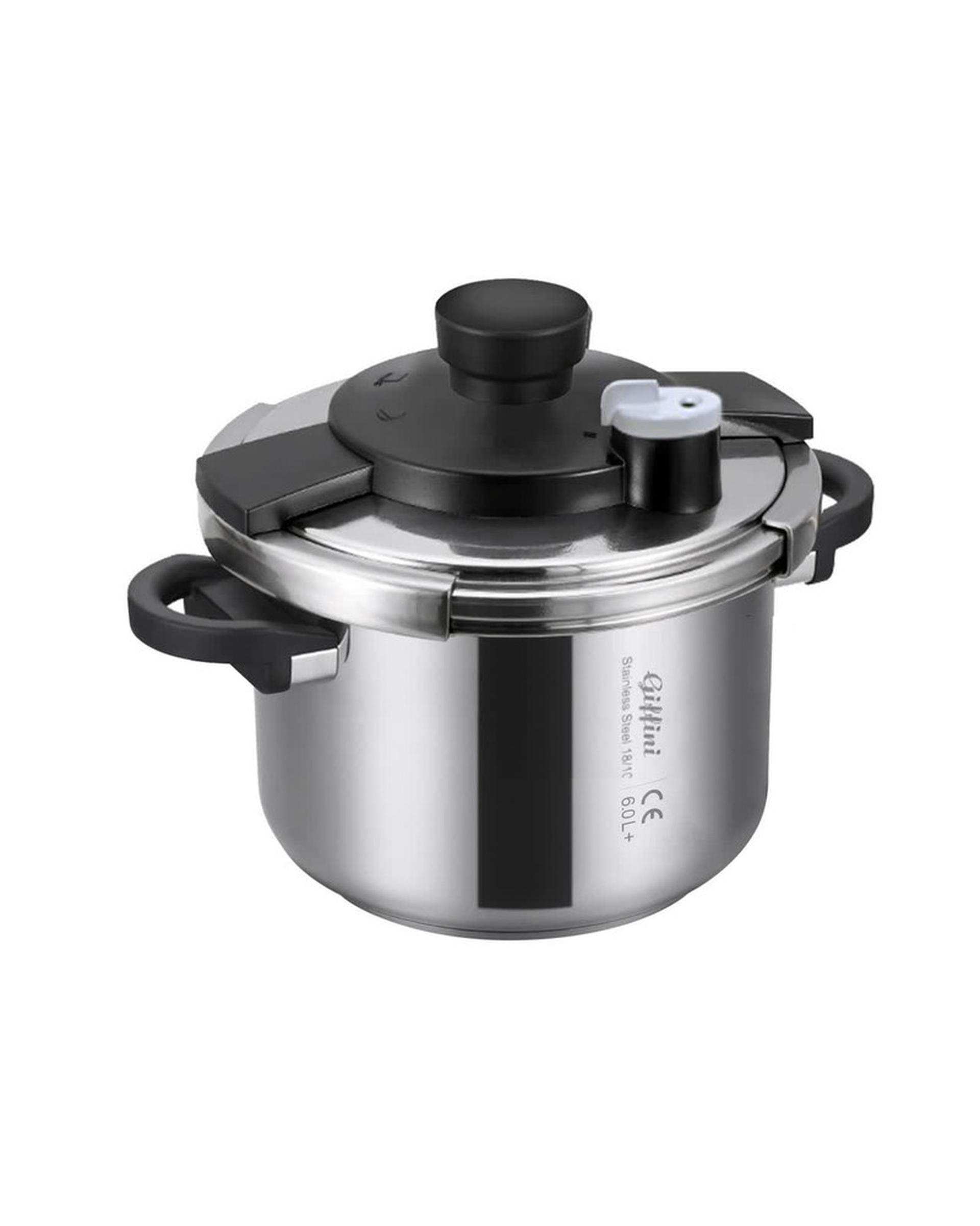 زودپز 6 لیتری استیل جی فی نی Giffini مدل TU145