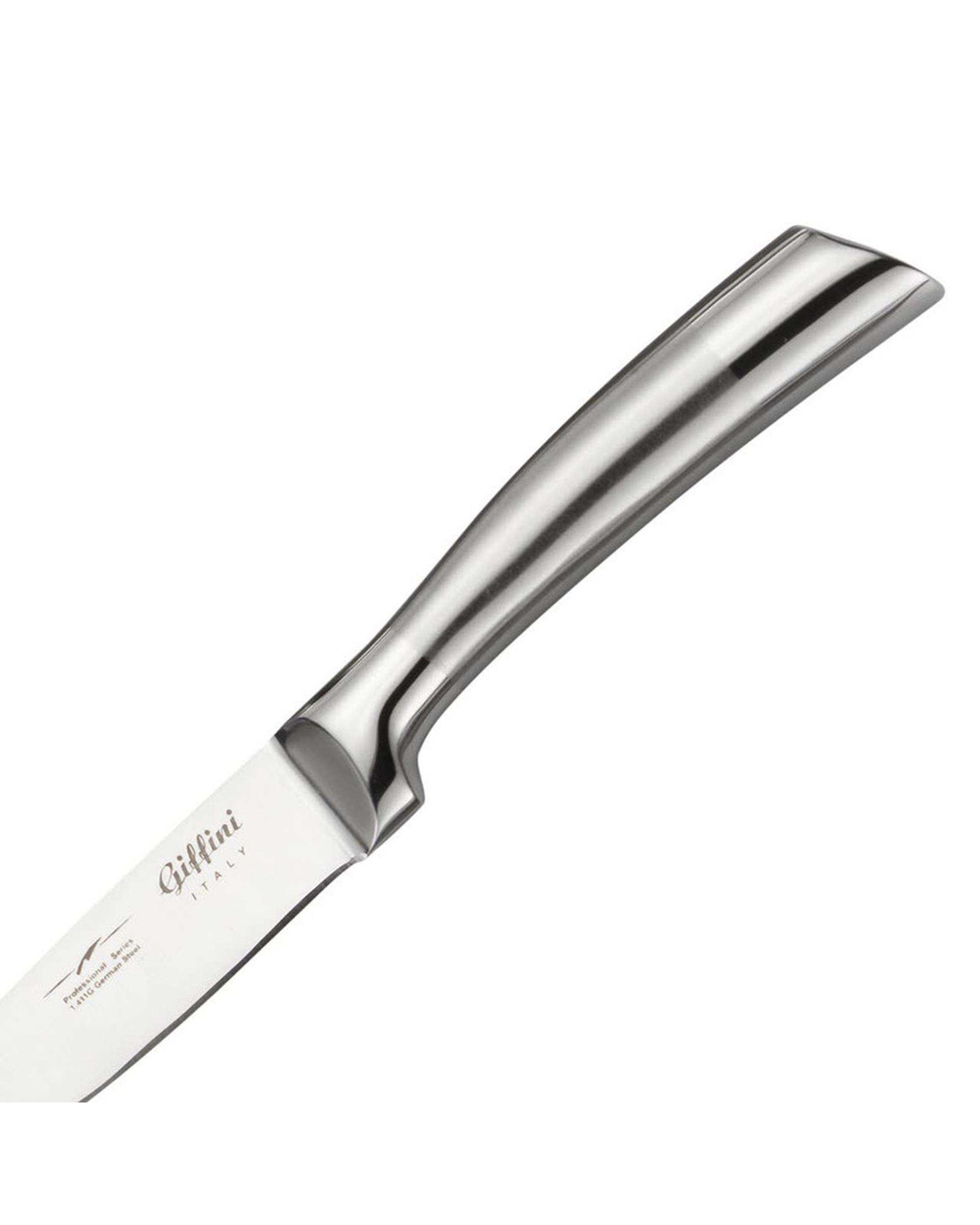 چاقو آشپزخانه استیل جی فی نی GIFFINI کد N46 مجموعه 2 عددی
