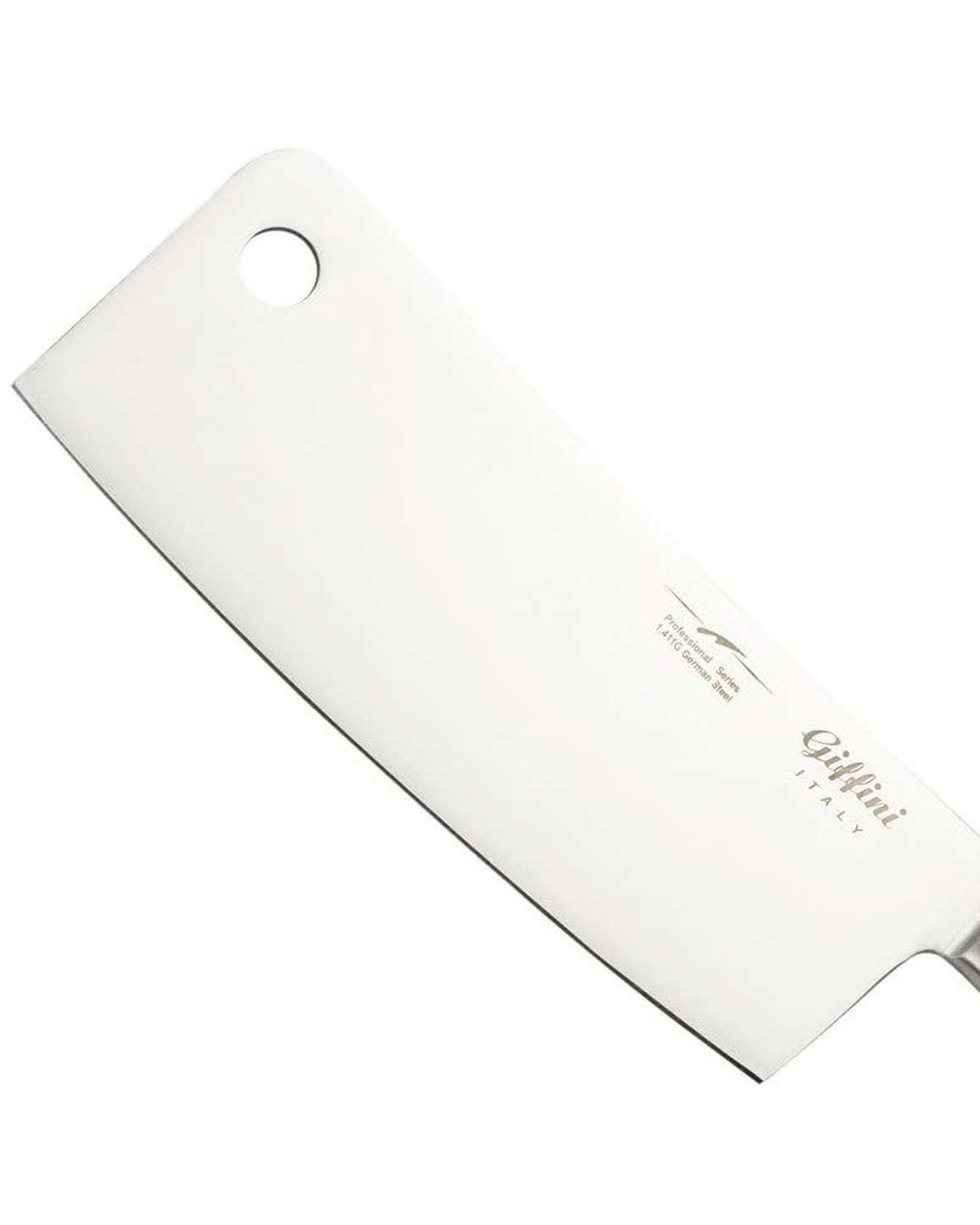 چاقو آشپزخانه مشکی جی فی نی GIFFINI مدل M21 مجموعه 2 عددی