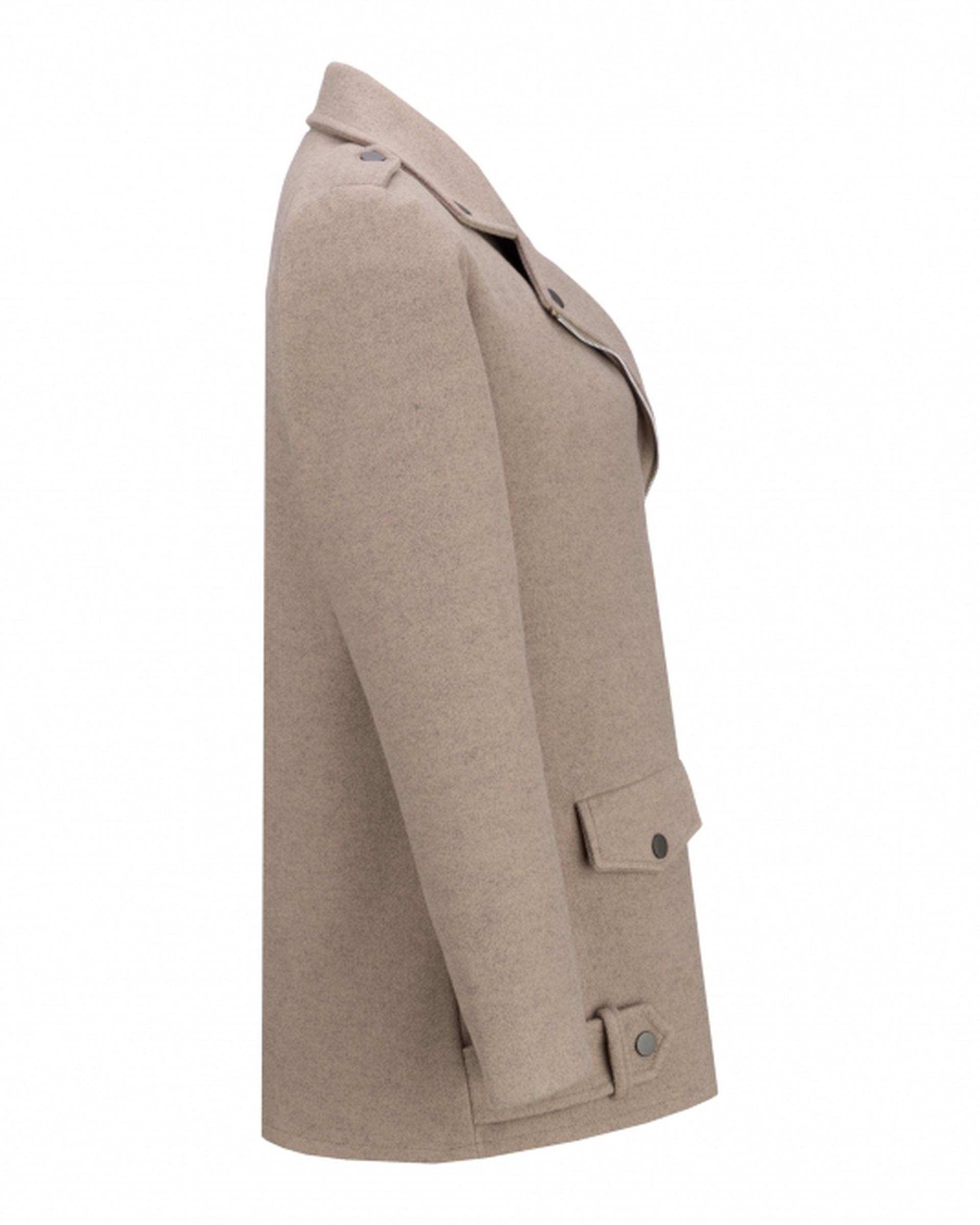 پالتو زنانه شکلاتی السانا Elsana مدل بهارسا کد 2320