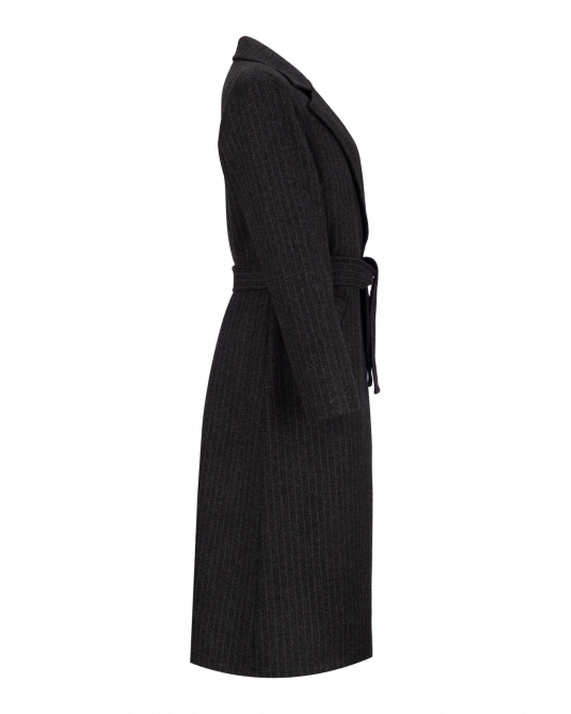 پالتو بلند زنانه فوتر دیپلمات مشکی السانا Elsana مدل دلارام کد 2372