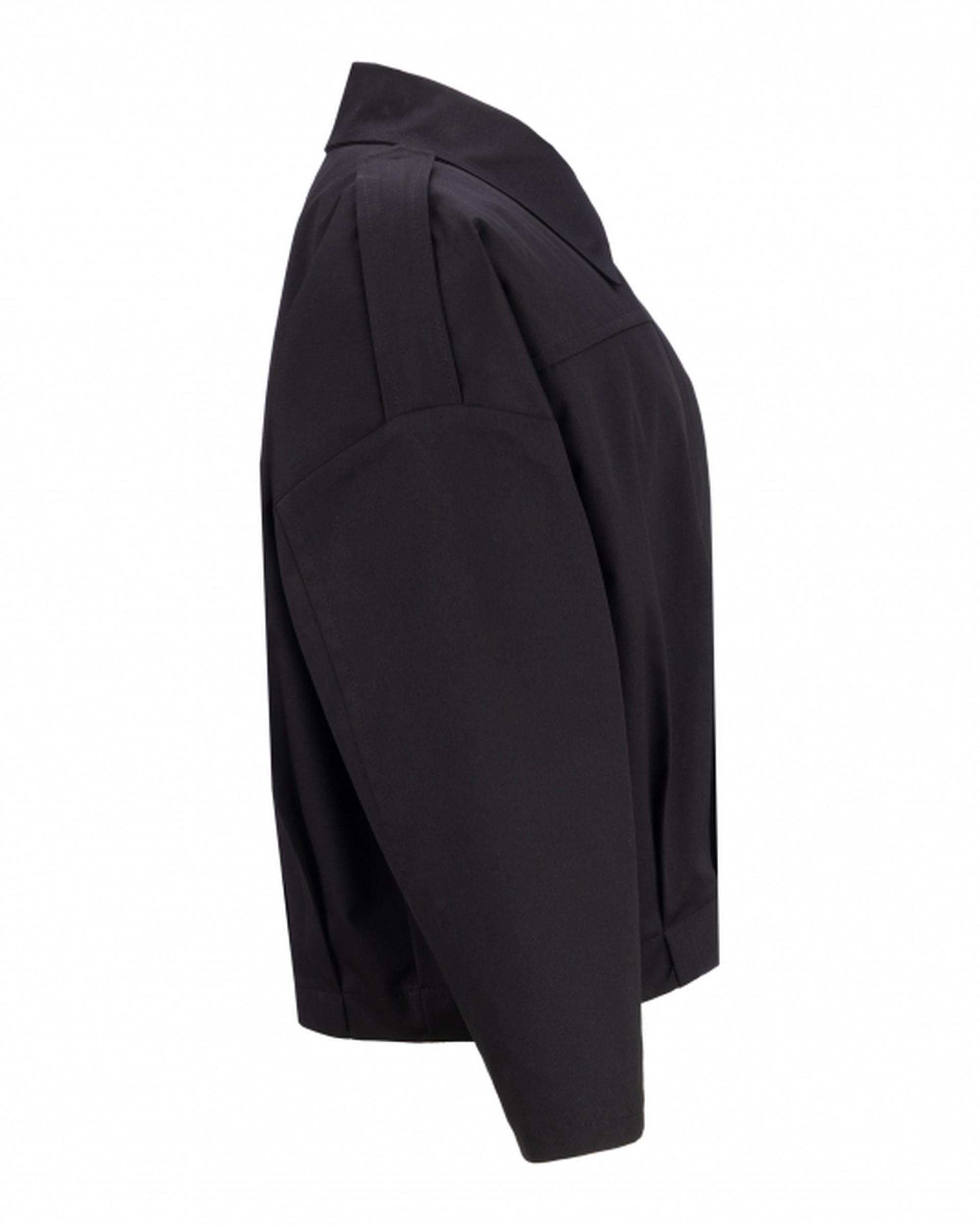 بامبر جکت زنانه کتان زارا مشکی السانا Elsana مدل لاویا کد 2374