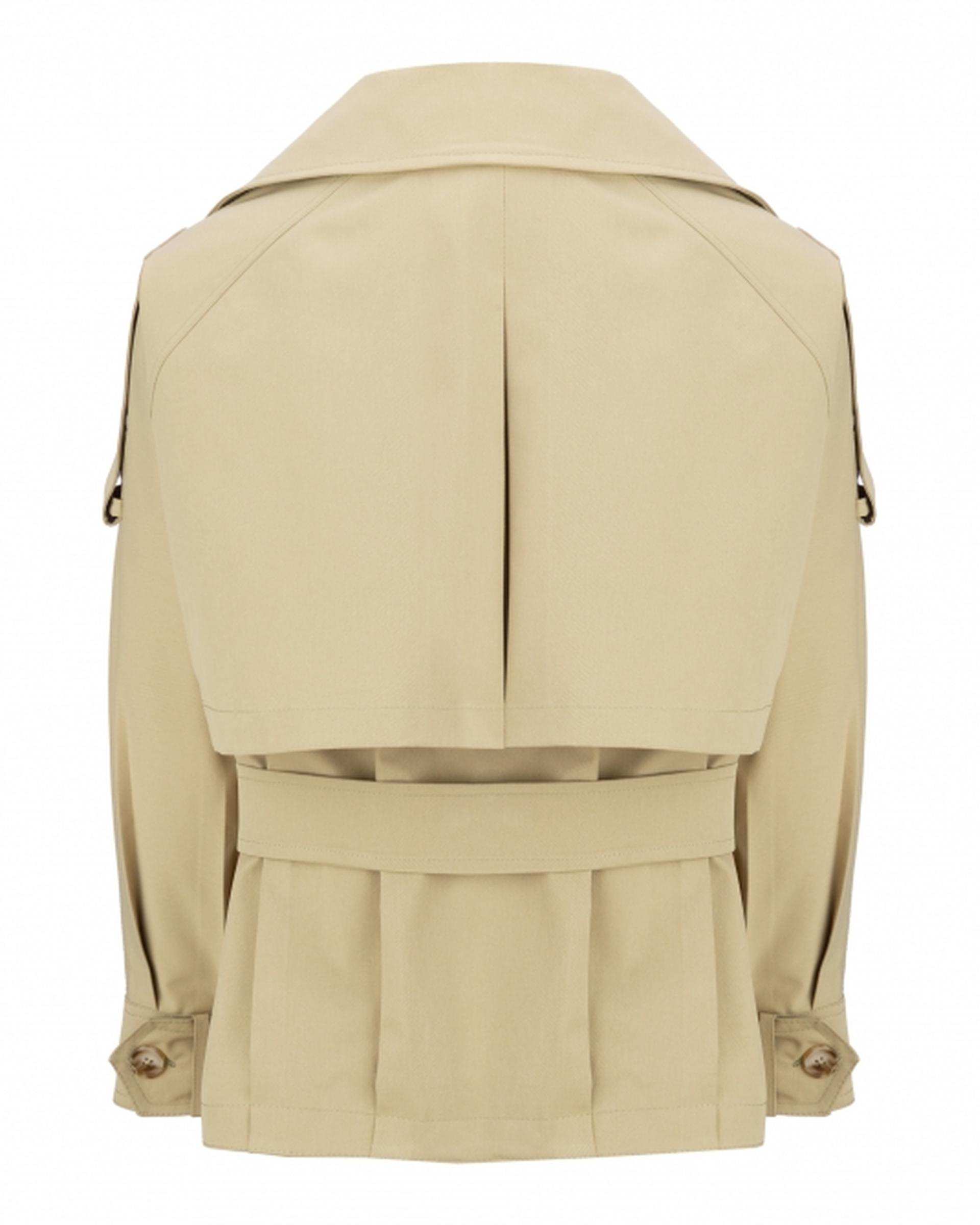 بامبر جکت زنانه کتان زارا نخودی السانا Elsana مدل یوتاب کد 2376