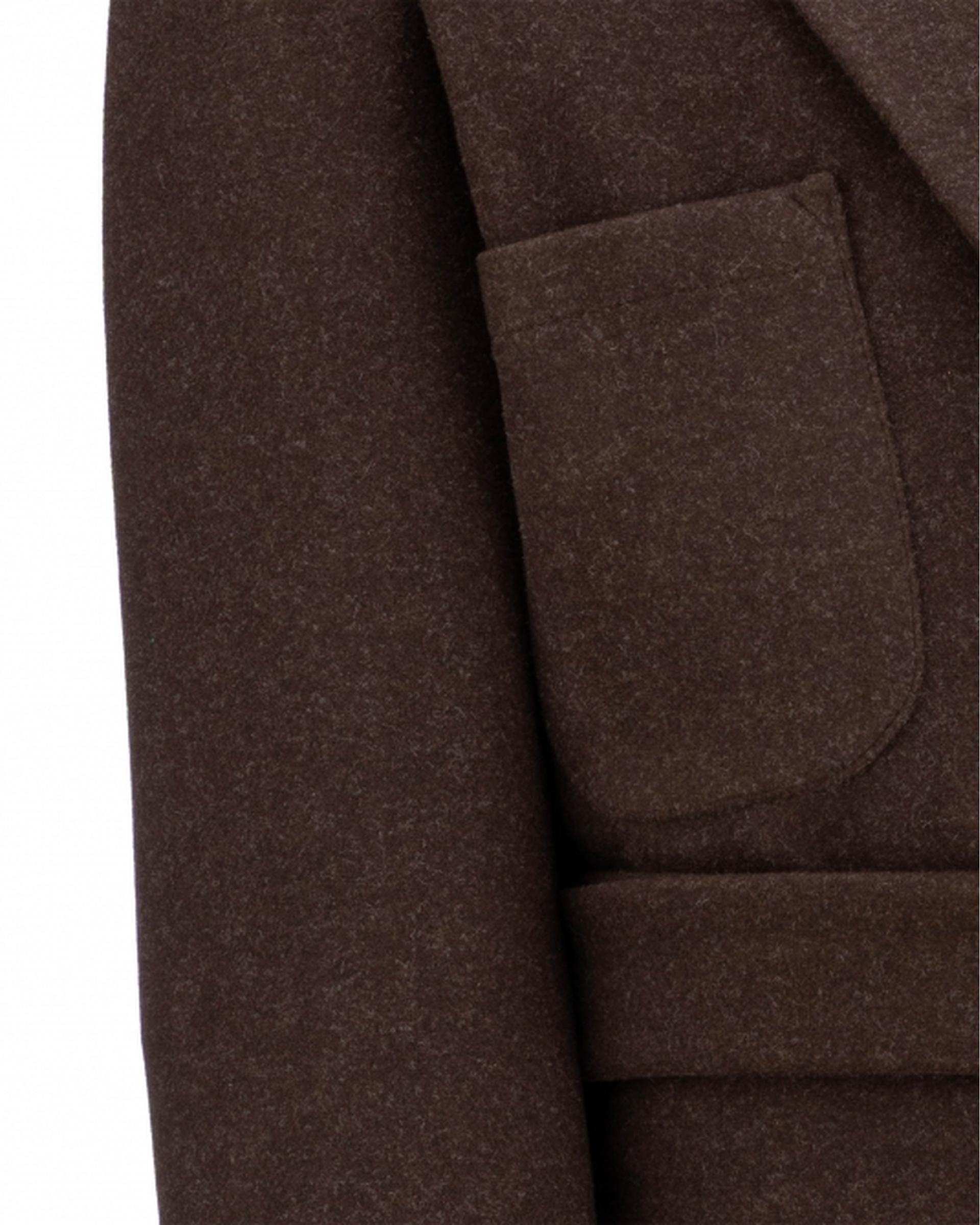 پالتو زنانه فوتر قهوه ای السانا Elsana مدل نیلفام کد 2377