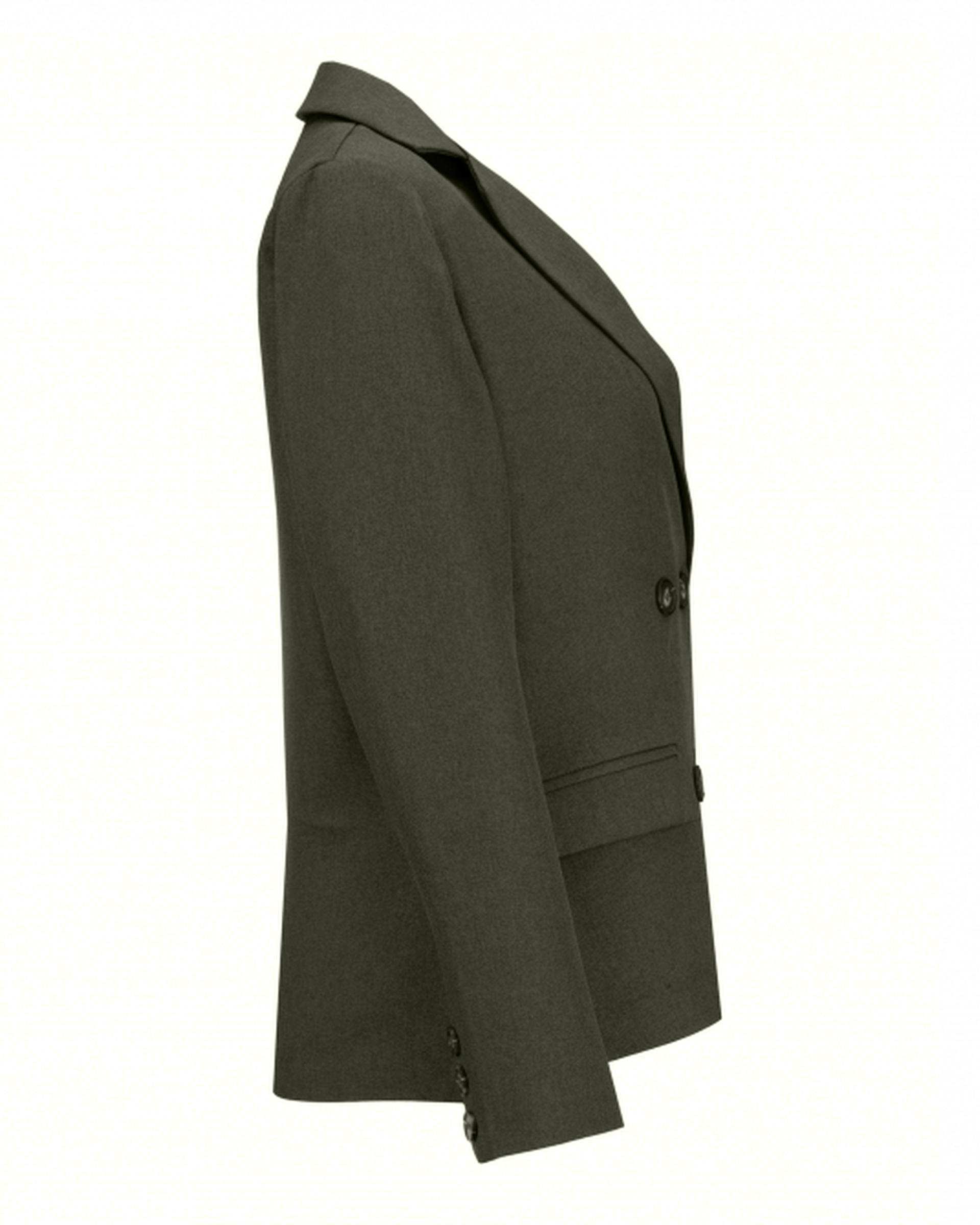 ست کت و شلوار زنانه سبز زیتونی السانا Elsana مدل روژدا کد 2393