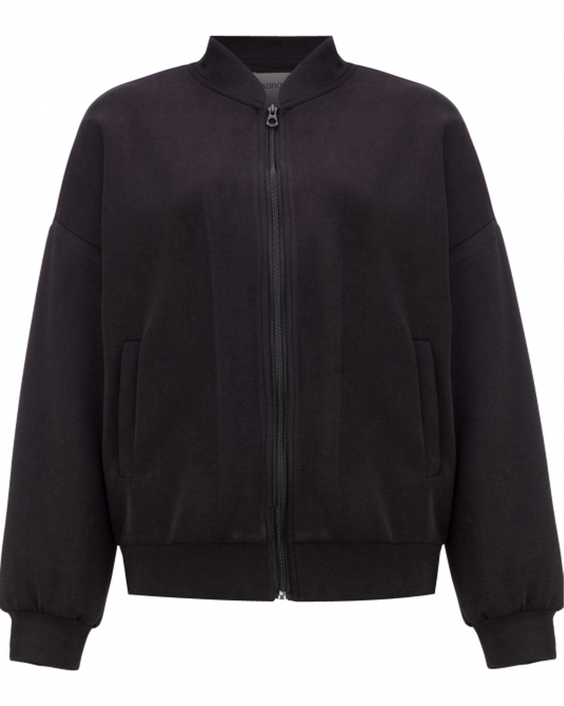 ست سویشرت و شلوار زنانه اویشو مشکی السانا Elsana مدل روهان کد 2394