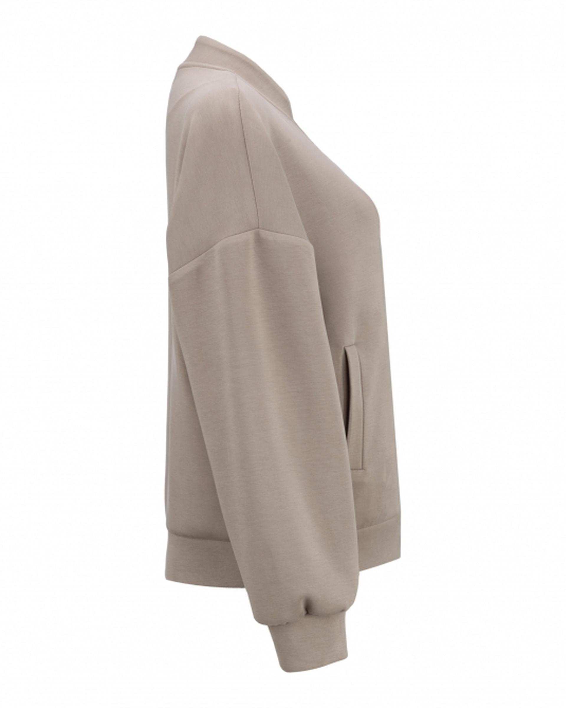 ست سویشرت و شلوار زنانه اویشو خاکی السانا Elsana مدل روهان کد 2394