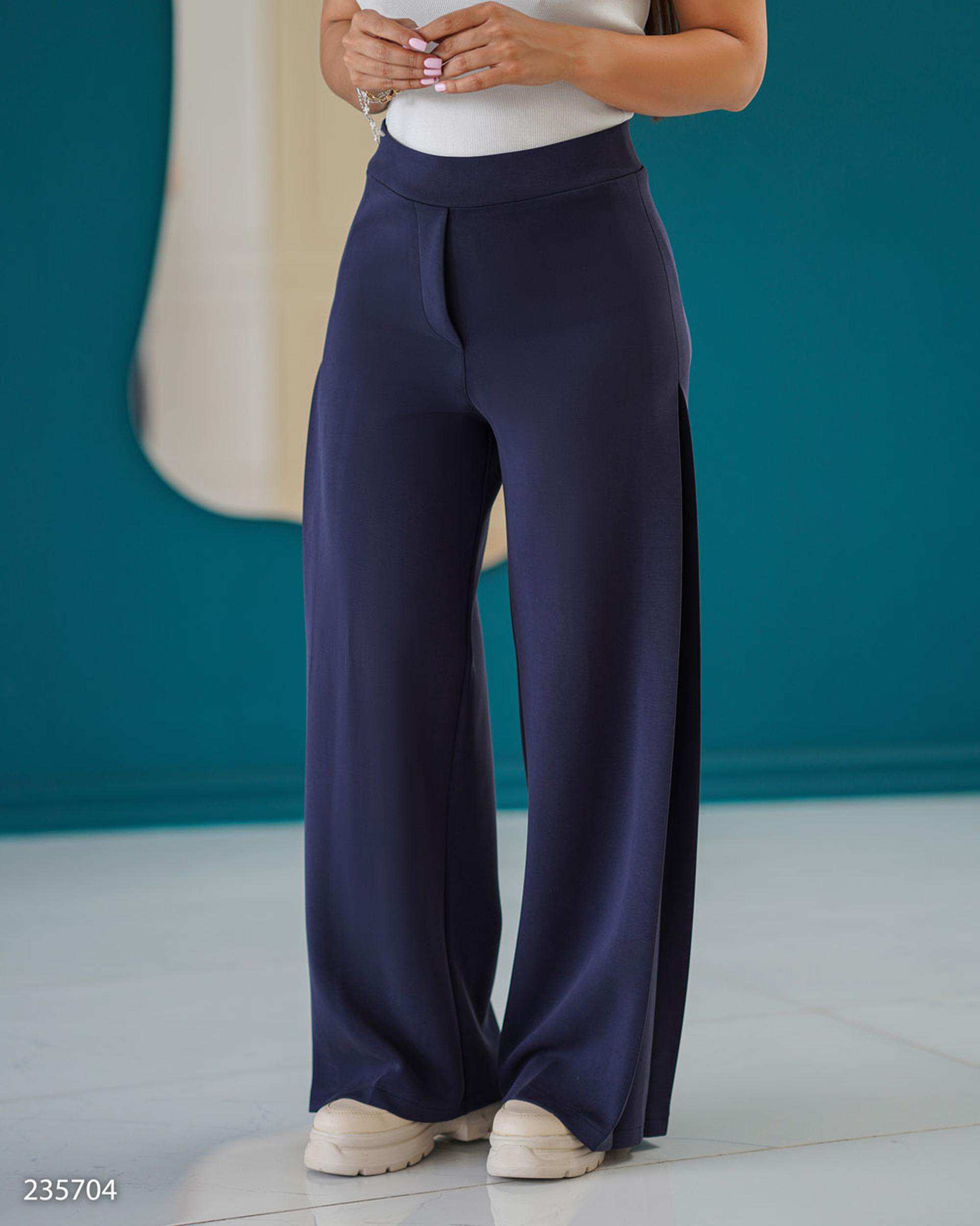 شلوار زنانه اویشو سرمه ای السانا Elsana مدل لیدو کد 2357