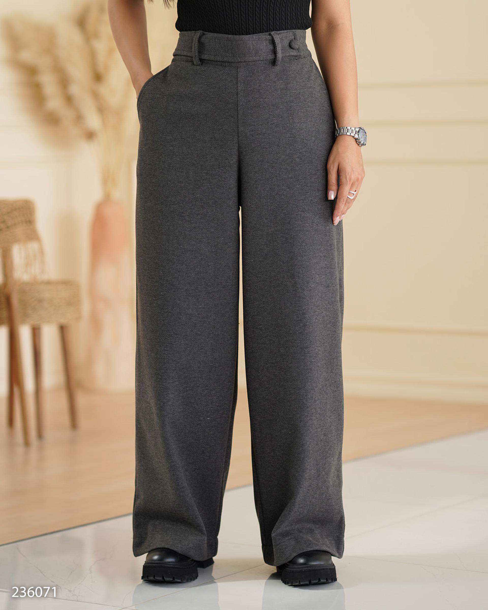 شلوار زنانه فوتر زغالی السانا Elsana مدل رویدا کد 2360