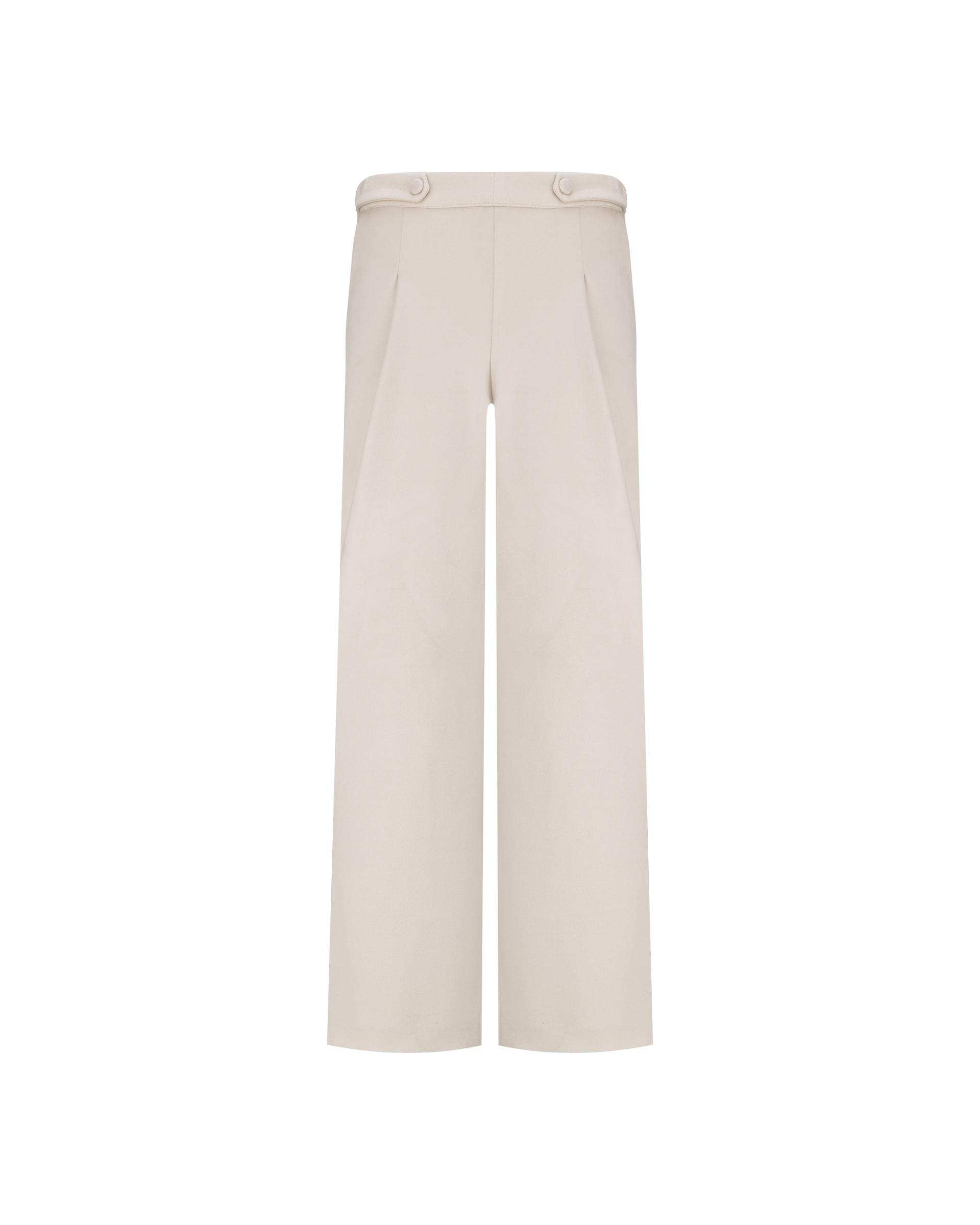 شلوار بگ زنانه فوتر جیر شیری السانا Elsana مدل ماتیسا کد 2387