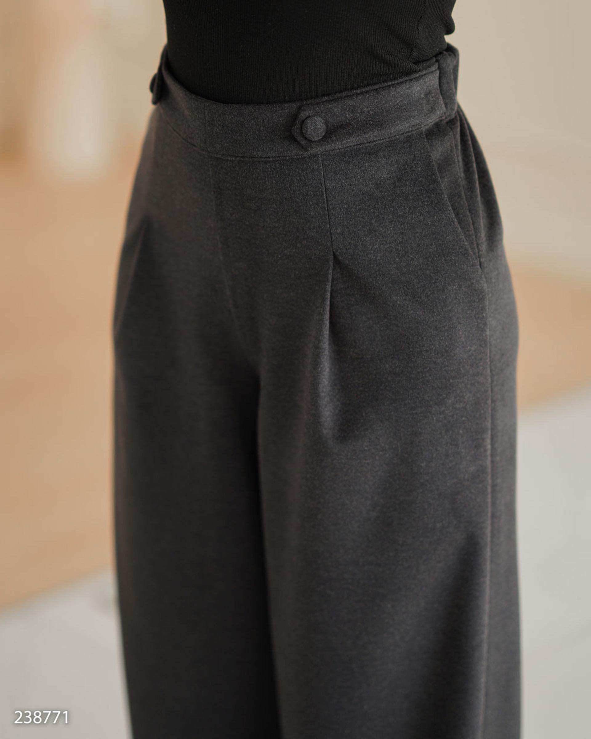 شلوار بگ زنانه فوتر جیر زغالی السانا Elsana مدل ماتیسا کد 2387