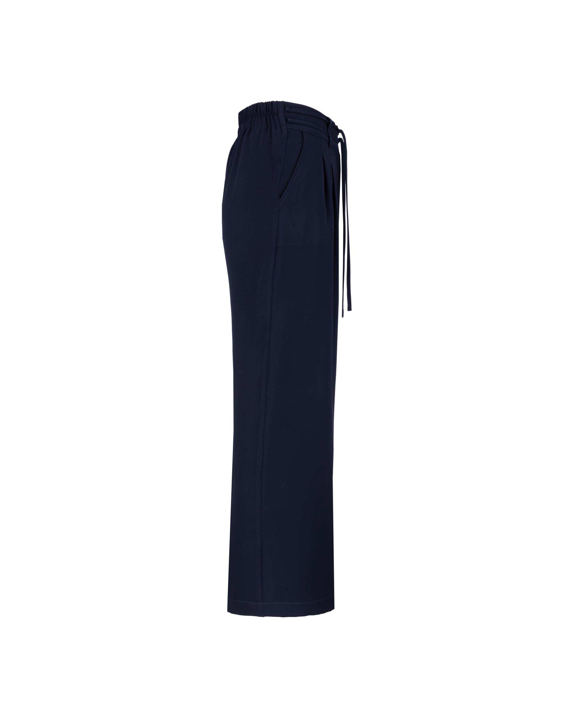 شلوار بگ زنانه کرپ سرمه ای السانا Elsana مدل آرکیا کد 2398