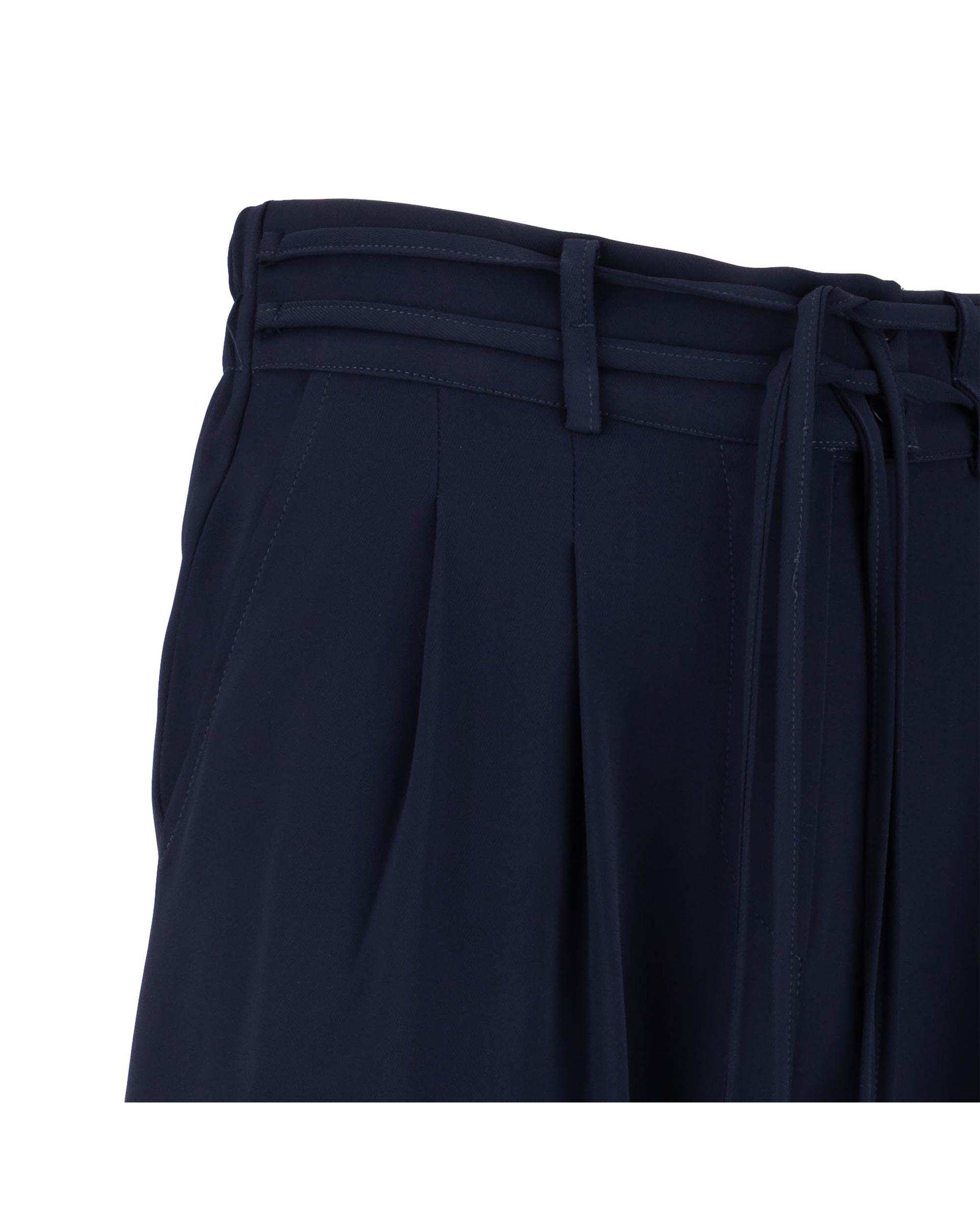 شلوار بگ زنانه کرپ سرمه ای السانا Elsana مدل آرکیا کد 2398