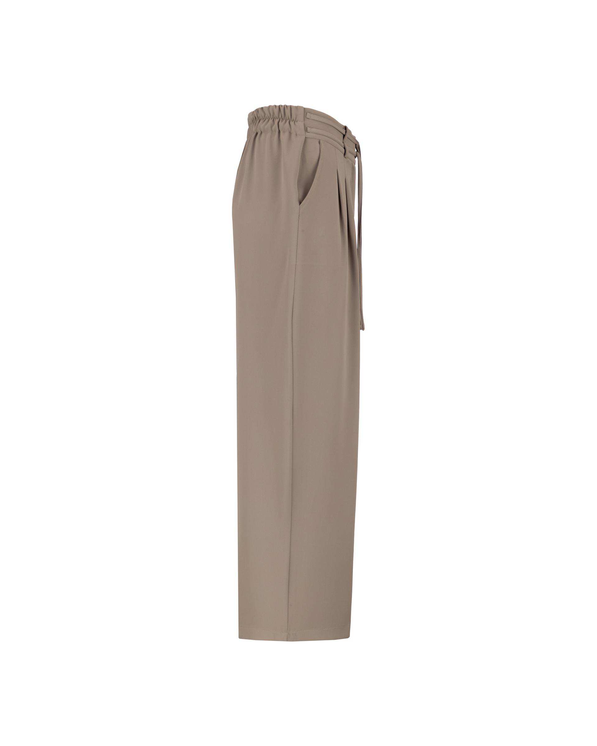 شلوار بگ زنانه کرپ شکلاتی السانا Elsana مدل آرکیا کد 2398