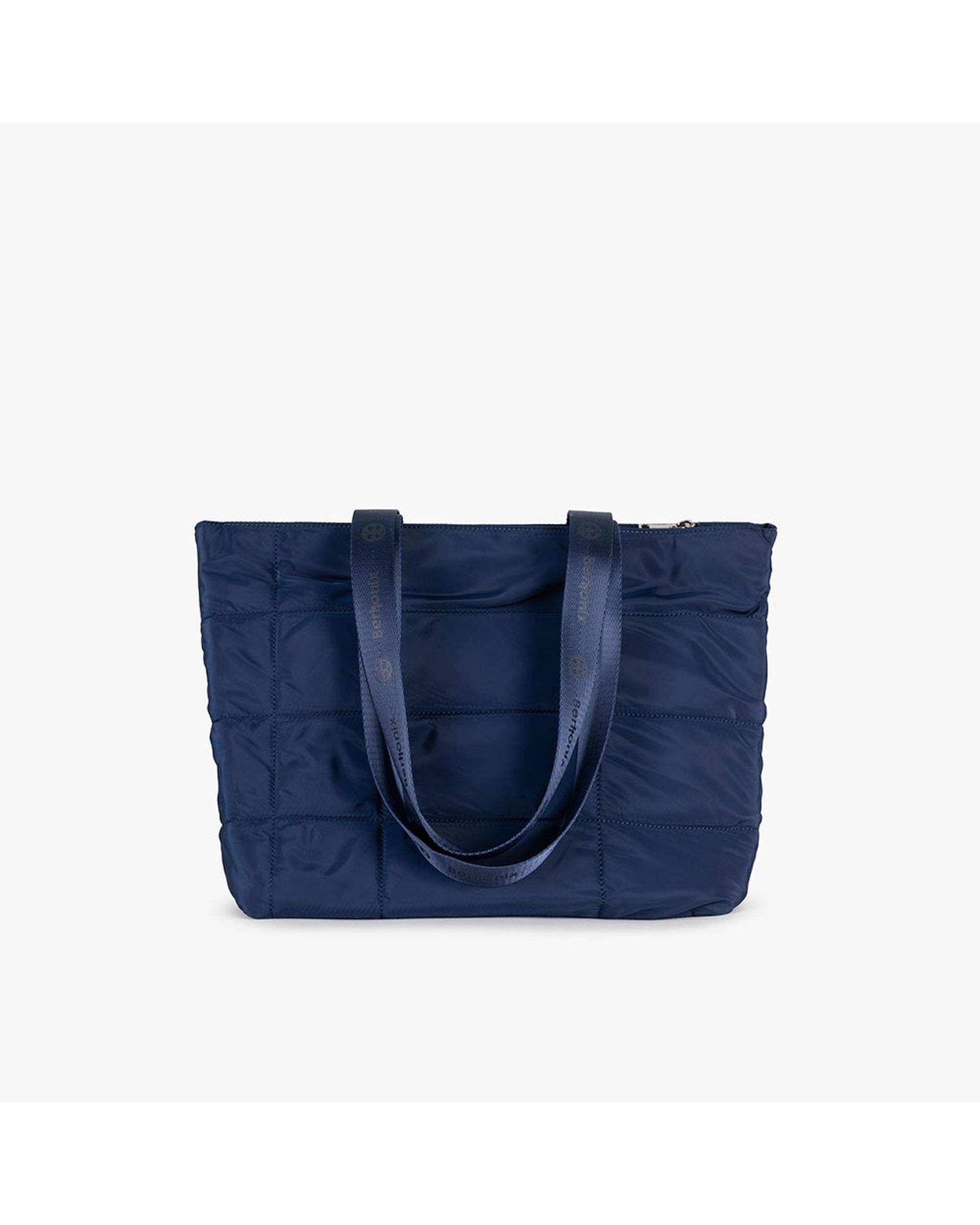 کیف دستی زنانه سرمه ای برتونیکس Berttonix کد R-25008 به همراه جاکارتی