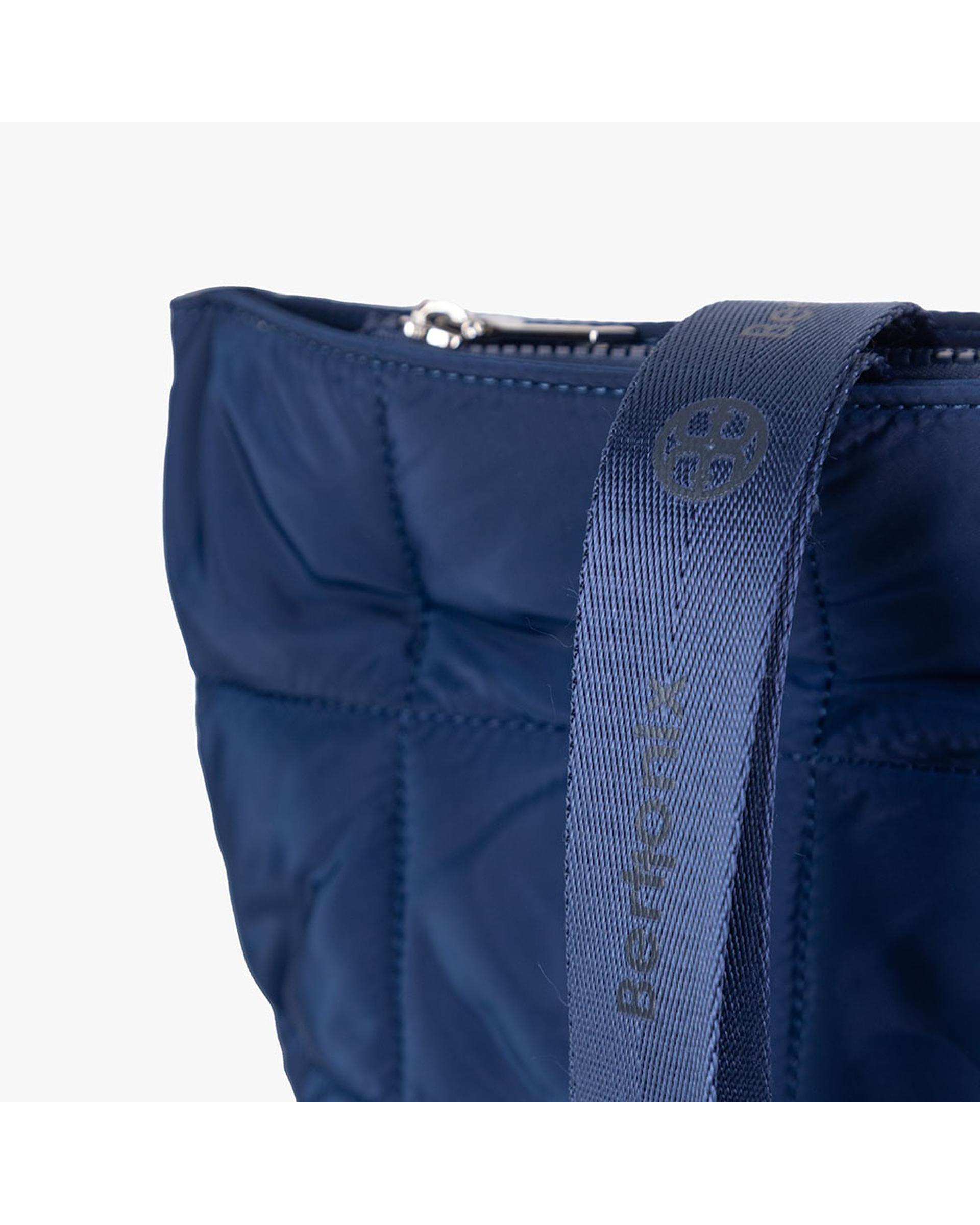 کیف دستی زنانه سرمه ای برتونیکس Berttonix کد R-25008 به همراه جاکارتی