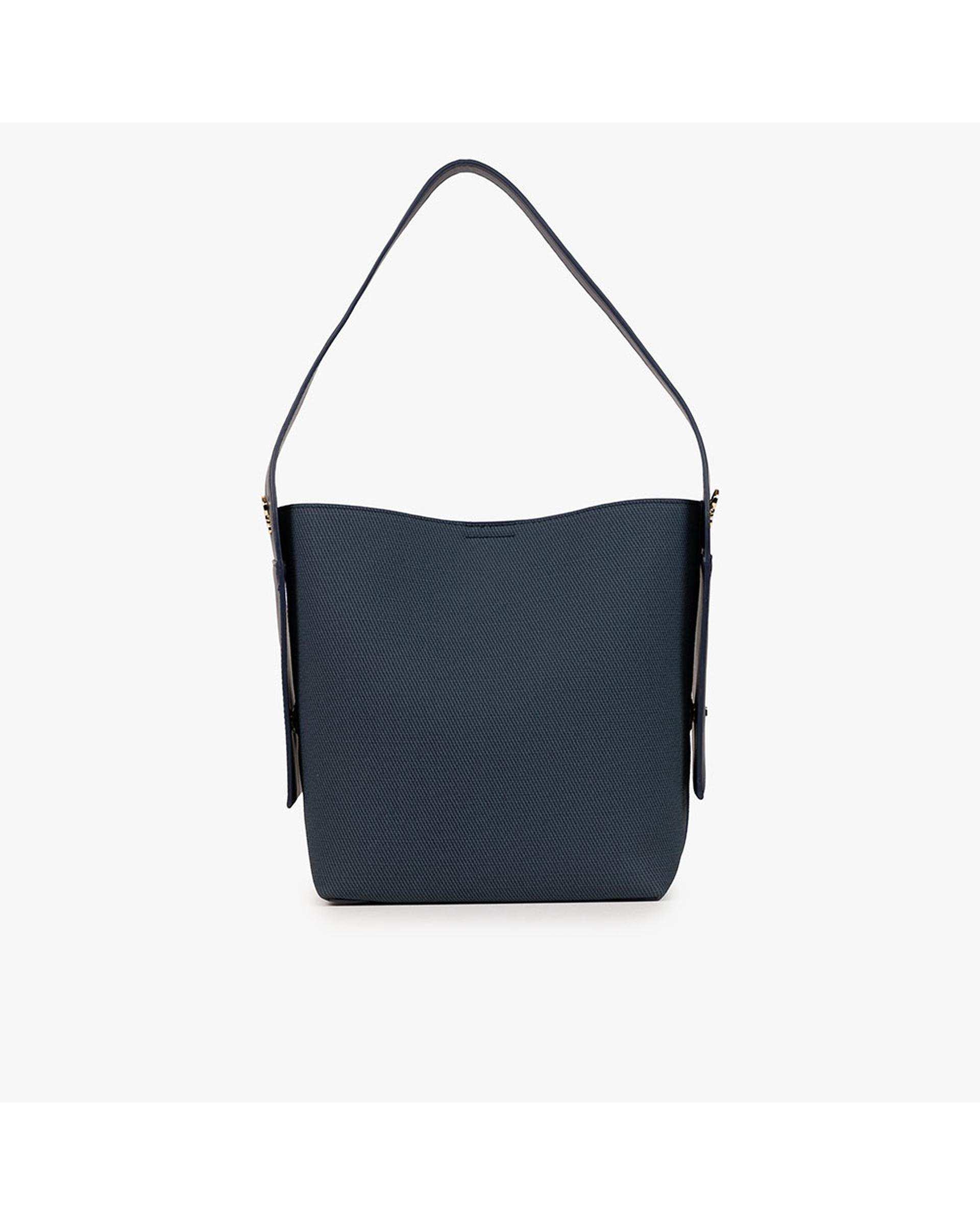 کیف زنانه سرمه ای برتونیکس Berttonix کد R-25007 به همراه جاکارتی