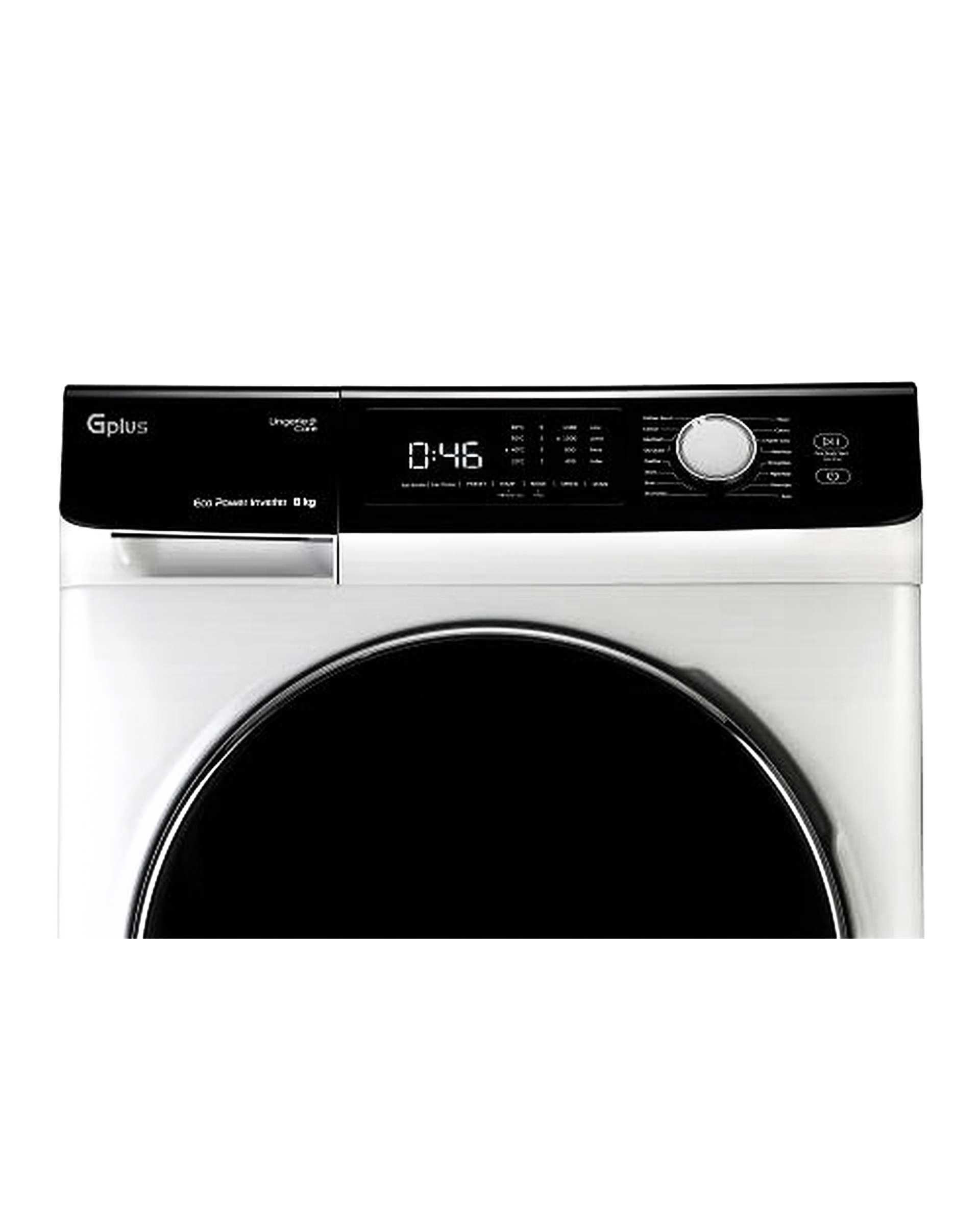 ماشین لباسشویی Power Inverter سفید جی پلاس Gplus مدل GWM-M9542W.RW ظرفیت 9 کیلوگرم