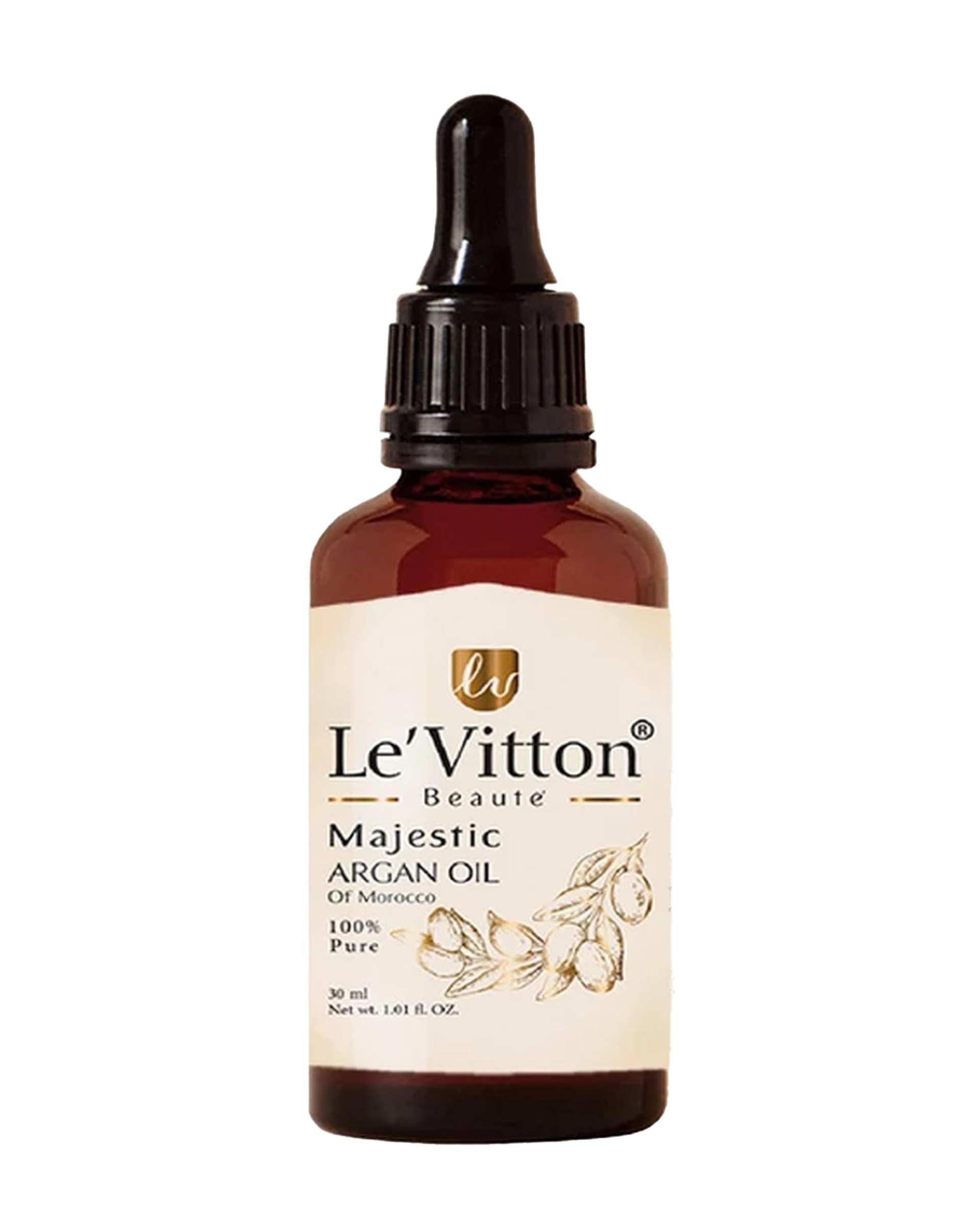 روغن پوست و مو آرگان لویتون Levitton مدل majestic حجم 30ml