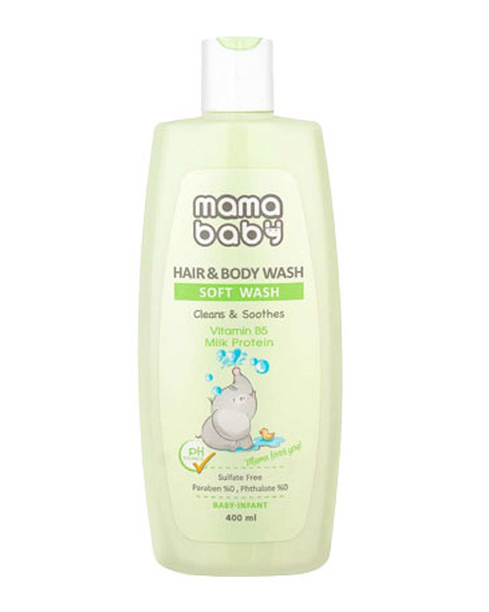 شامپو سر و بدن نوزاد ماما بیبی Mama Baby حجم ۴۰۰ml