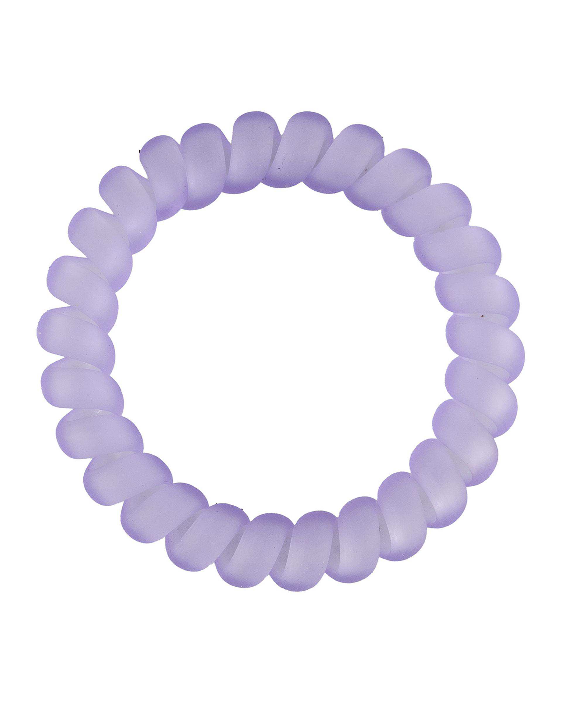 کش مو مدل فنری چند رنگ بسته 6 عددی رنگ رندوم