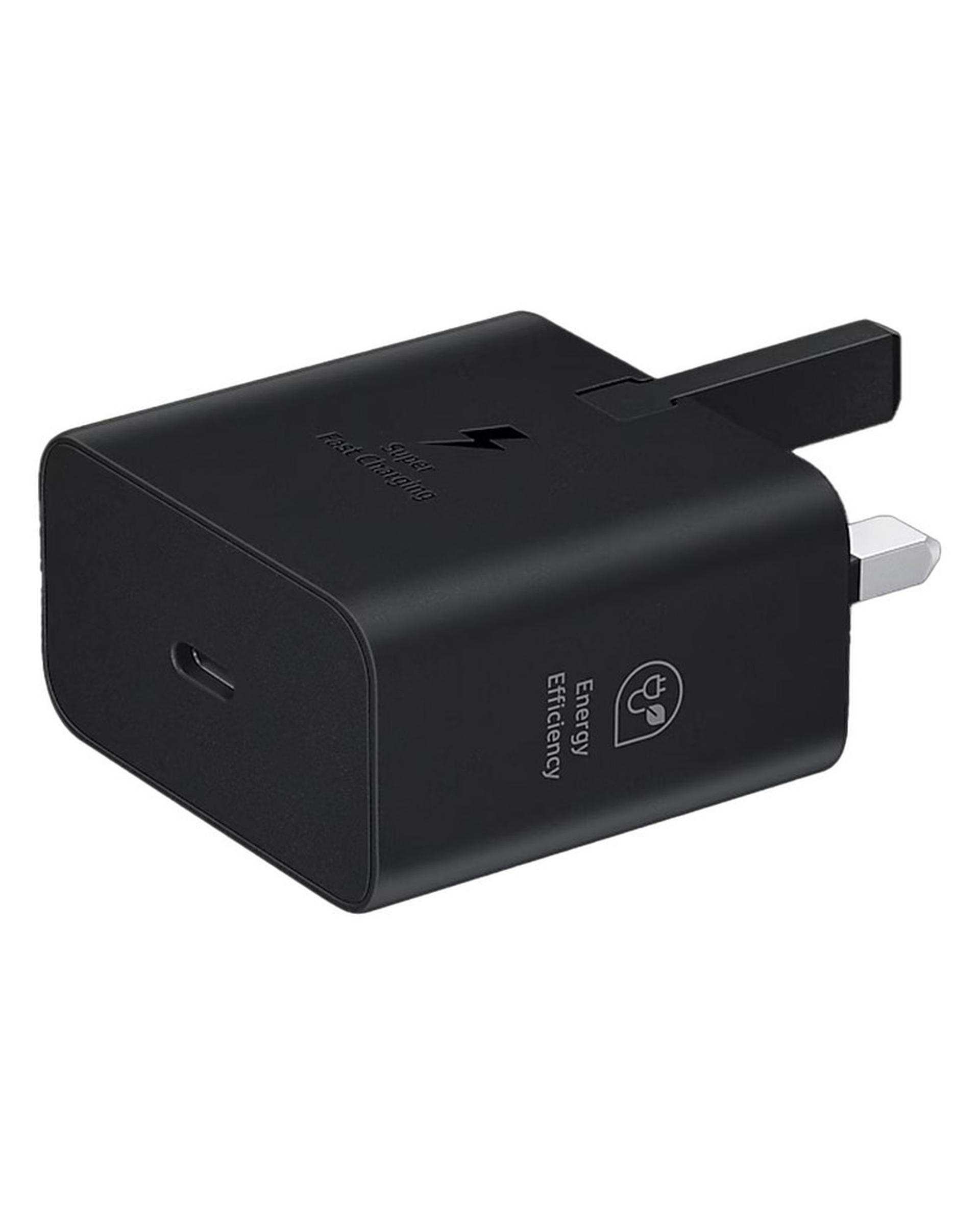 شارژر دیواری 25 وات مشکی سامسونگ مدل EP-TA800