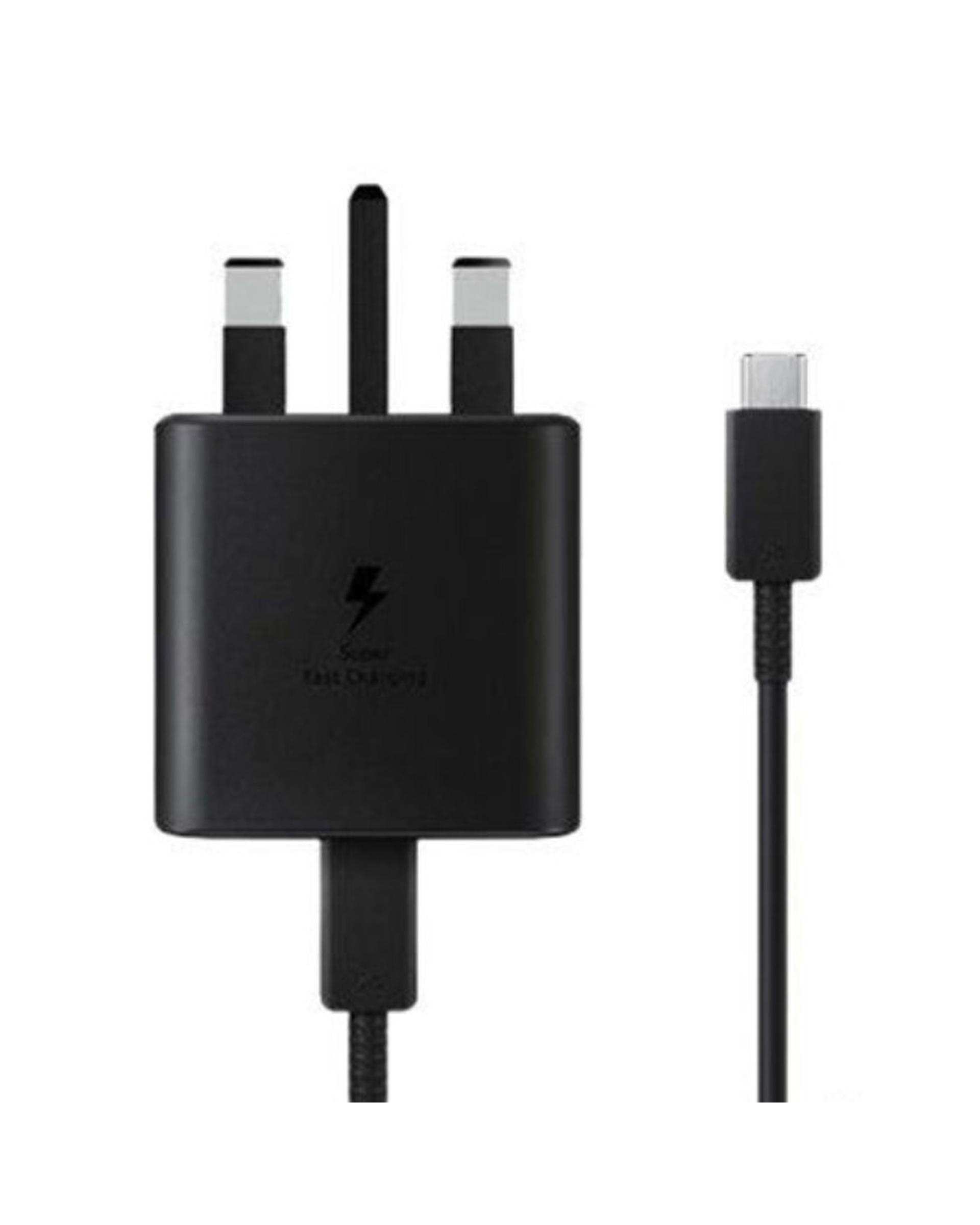 شارژر دیواری 45 وات مشکی سامسونگ Samsung مدل EP-TA845NBEGAE