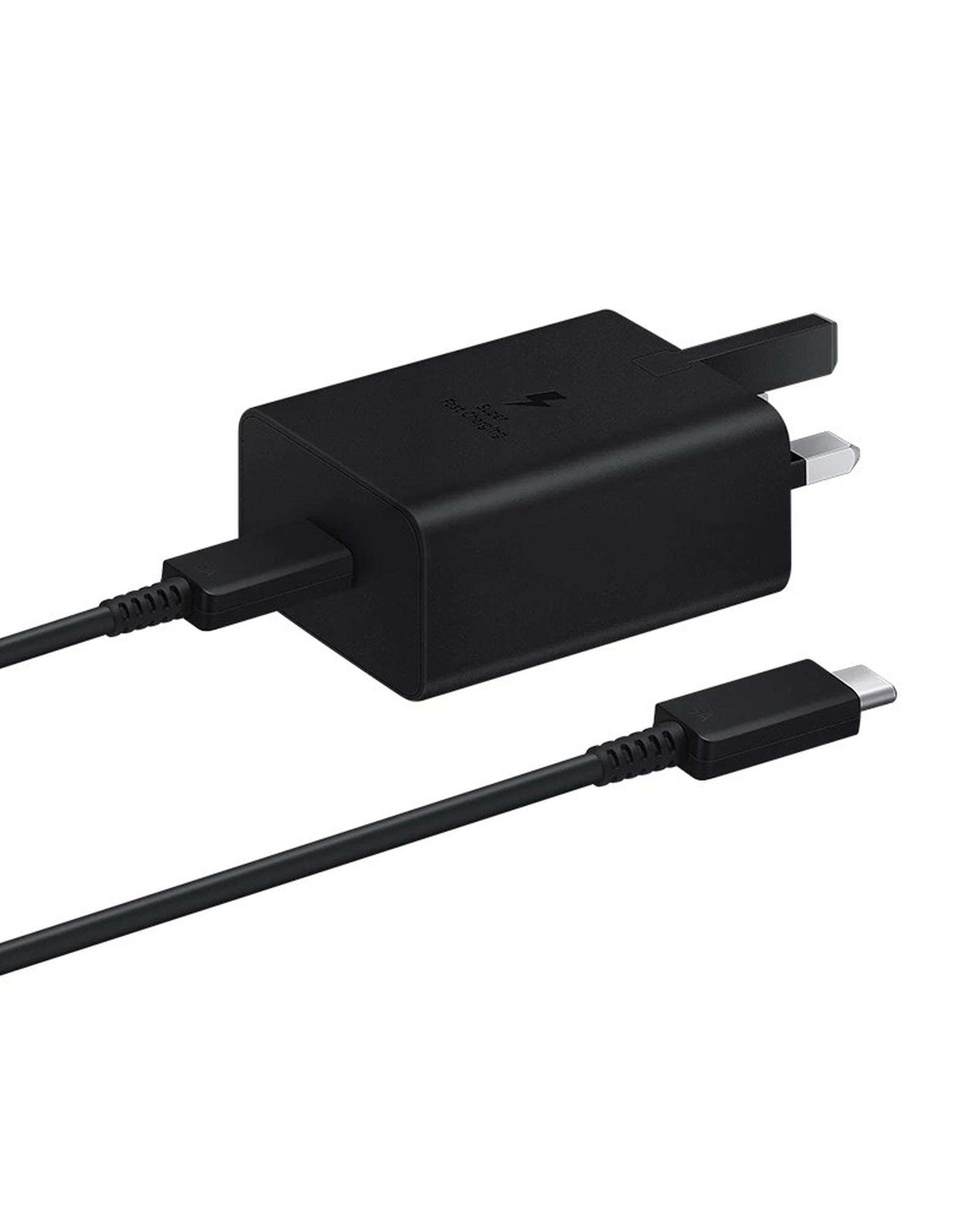 شارژر دیواری 45 وات مشکی سامسونگ Samsung مدل EP-TA845NBEGAE