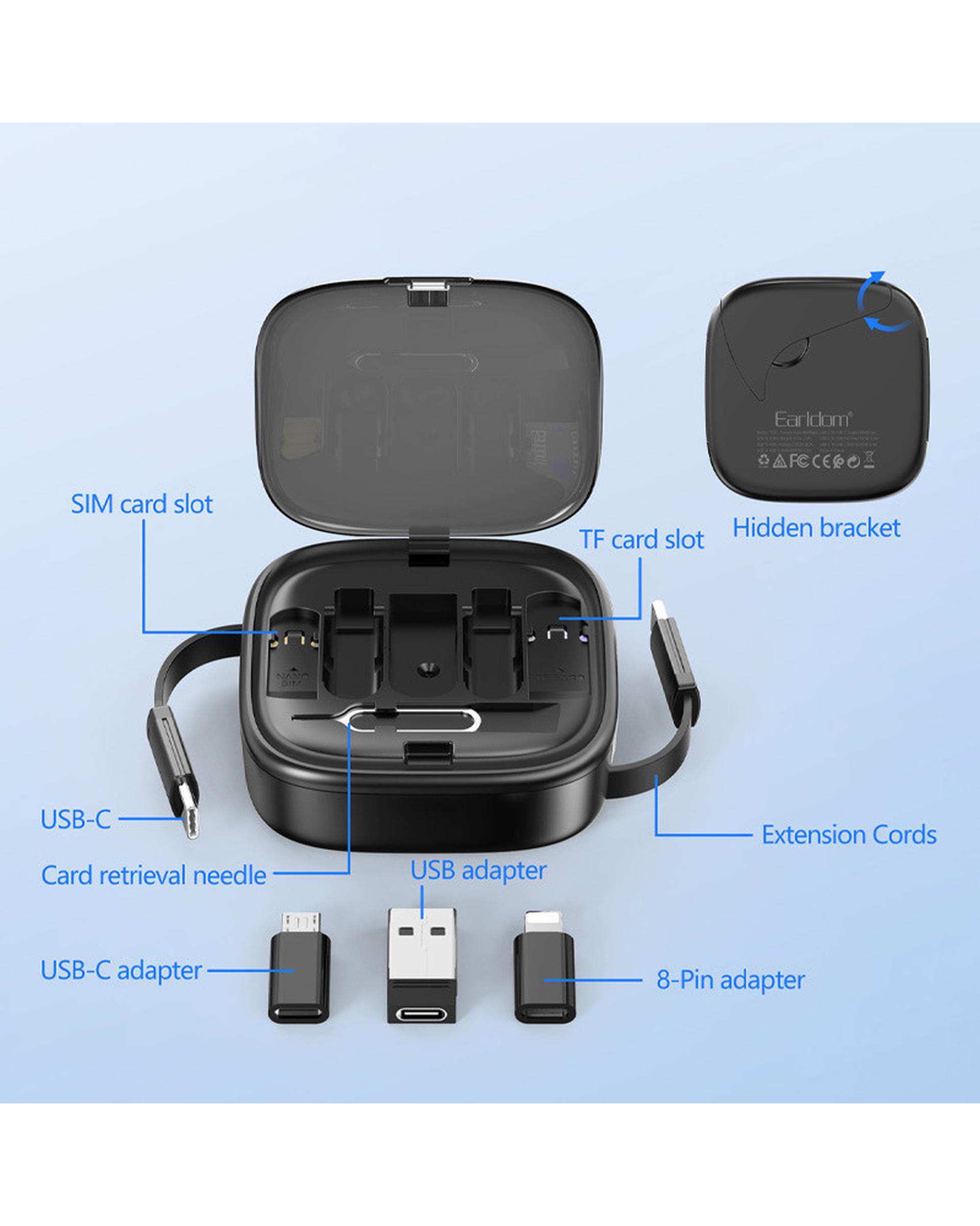 مجموعه لوازم جانبی موبایل ارلدام Earldom مدل MR01