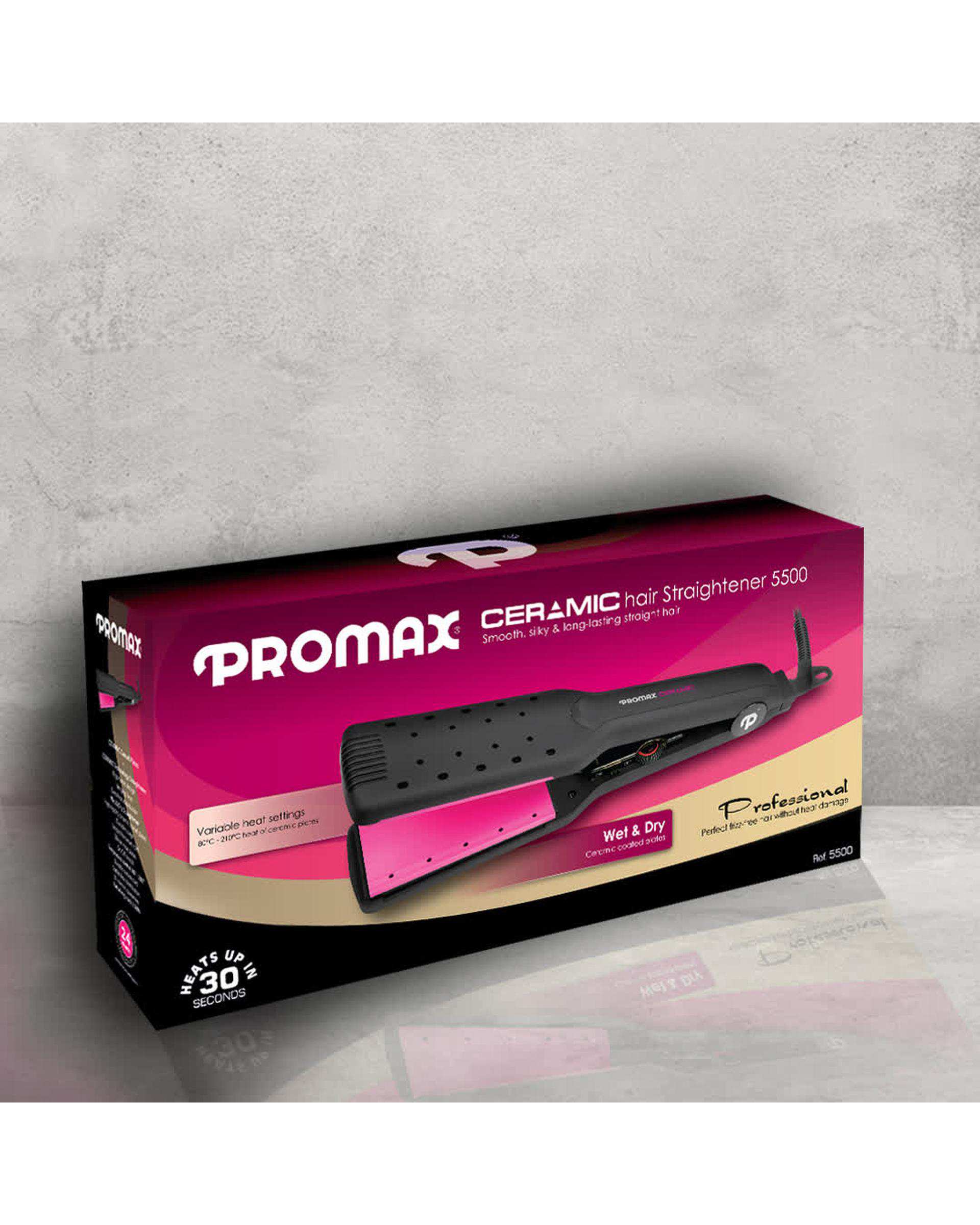 اتو مو سرامیک پهن پرومکس Promax مدل 5500