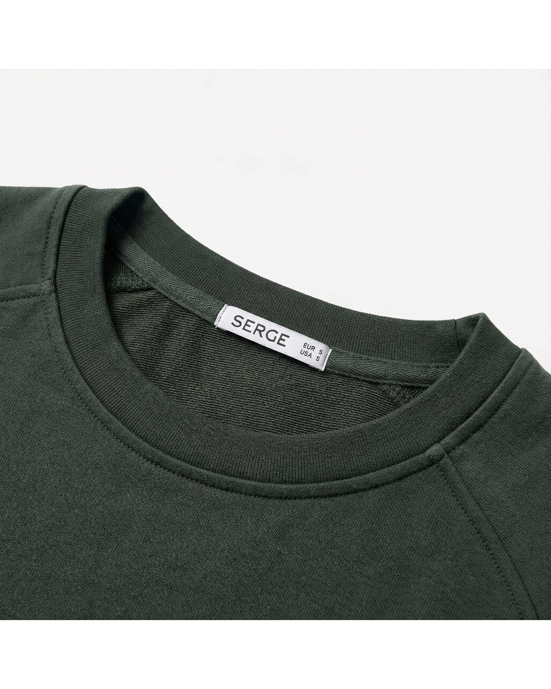 سویشرت زنانه سبز سرژه Serge کد 203559