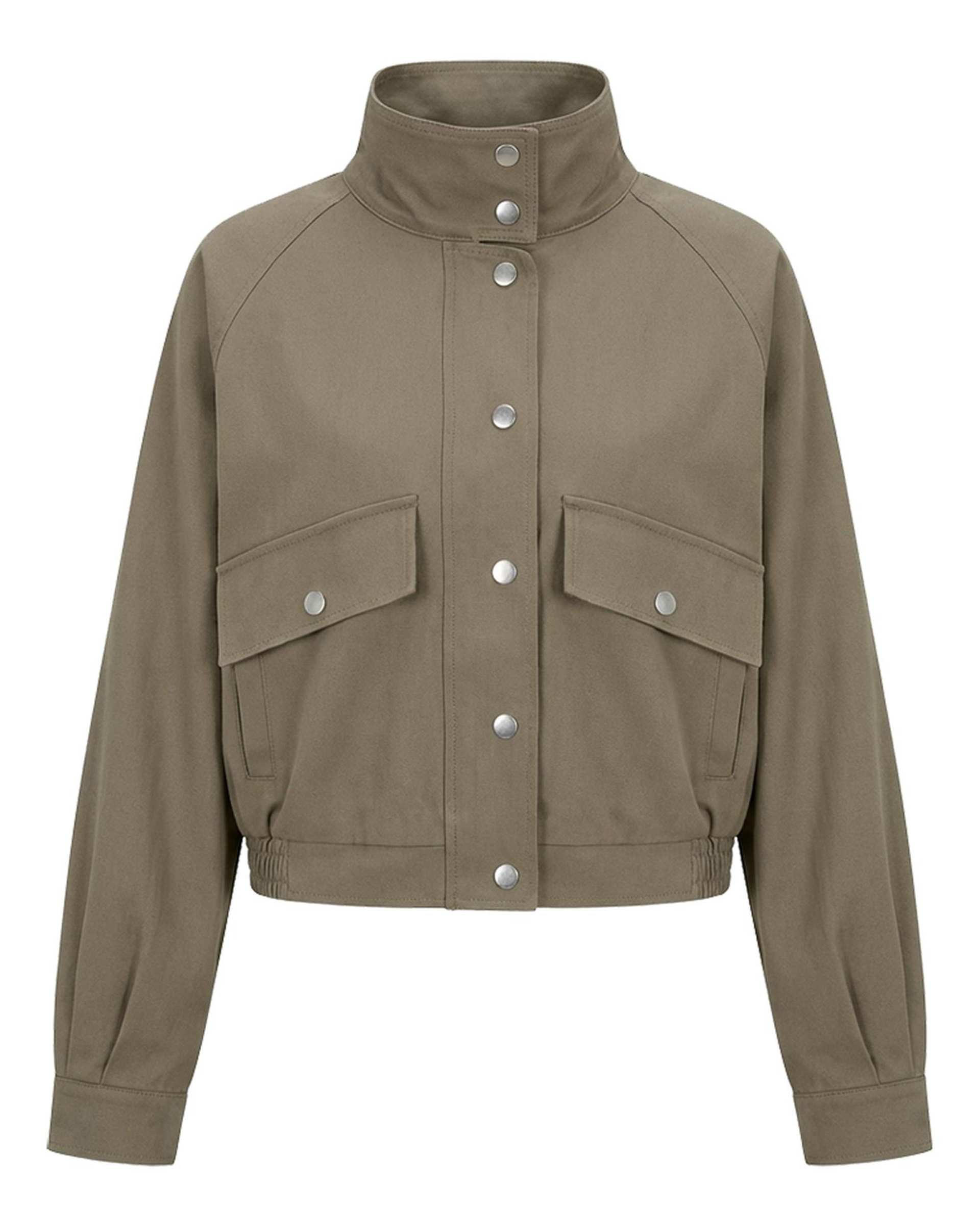 کت کتان زنانه سبز سدری سرژه Serge کد 220115