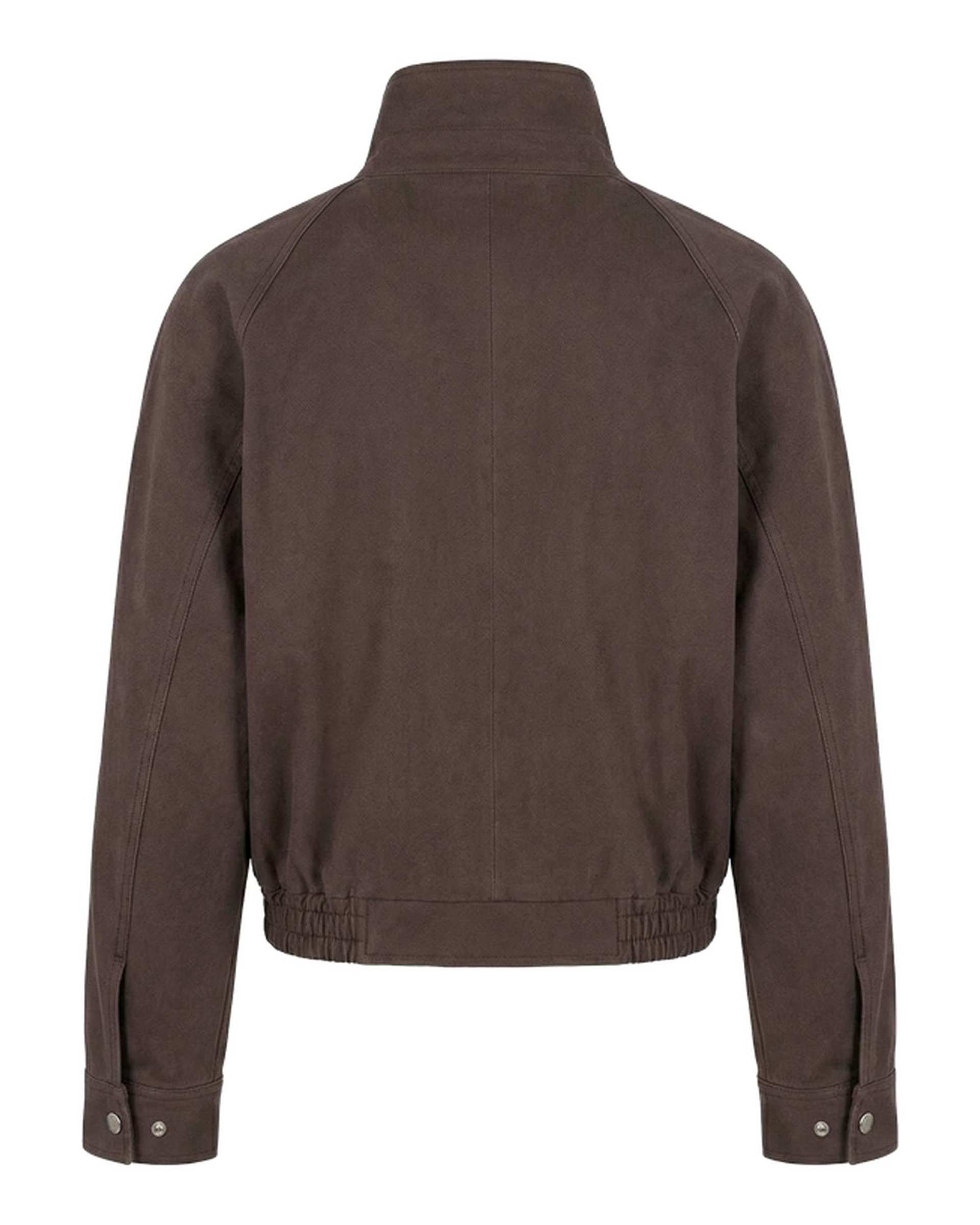 کت کتان زنانه قهوه ای سرژه Serge کد 220115