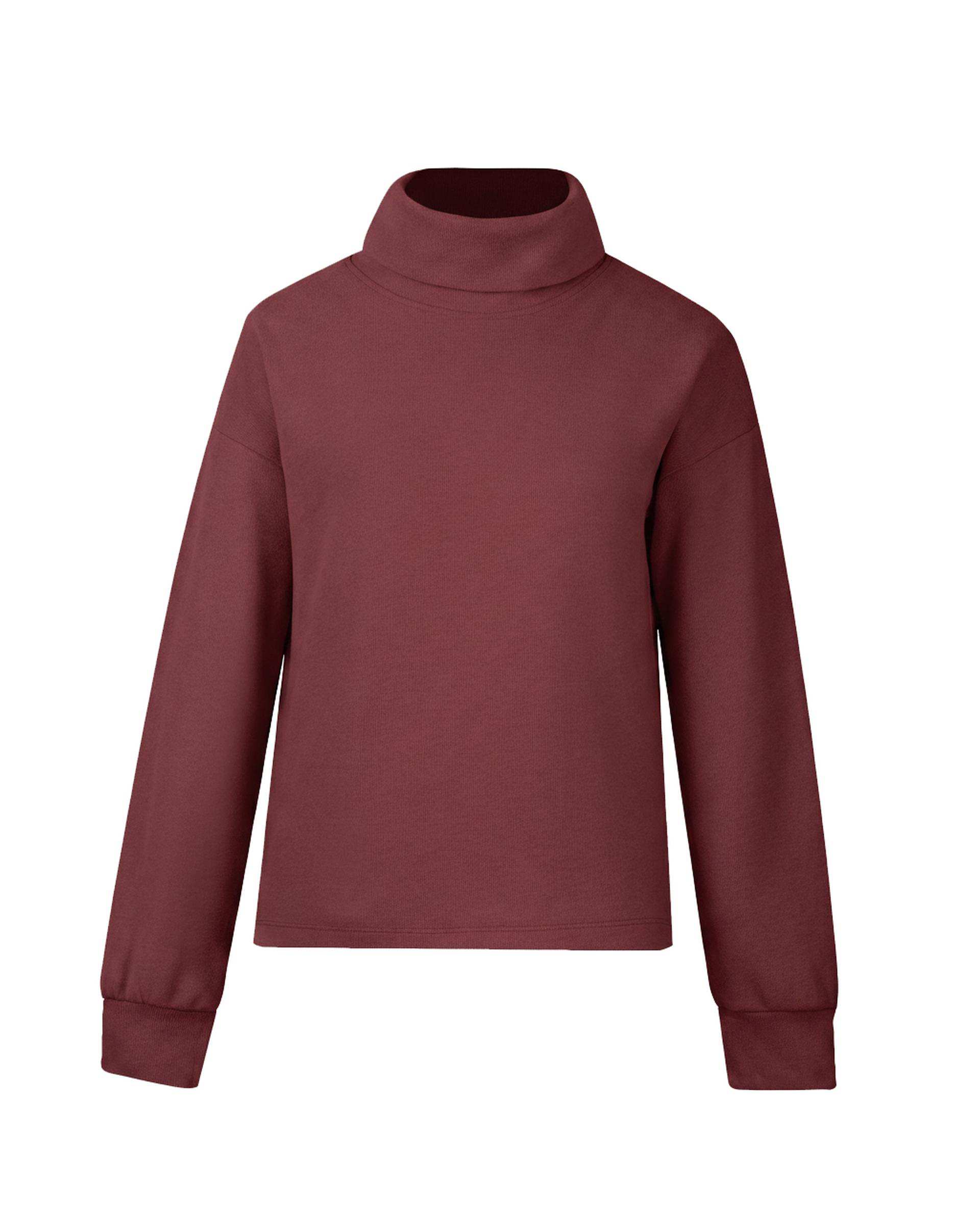 بلوز زنانه زرشکی سرژه Serge کد 243104