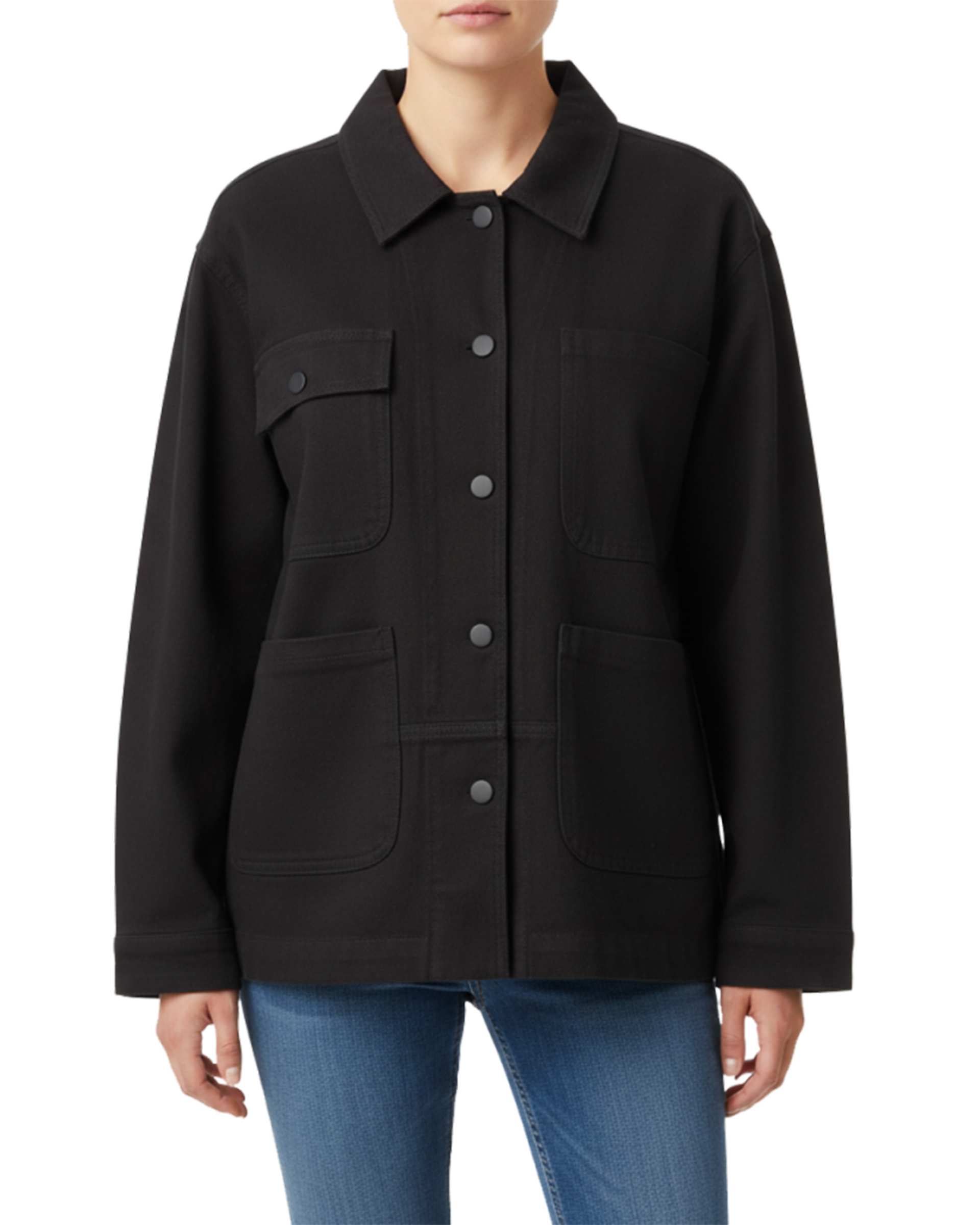 تونیک کتان زنانه مشکی سرژه Serge کد 232191