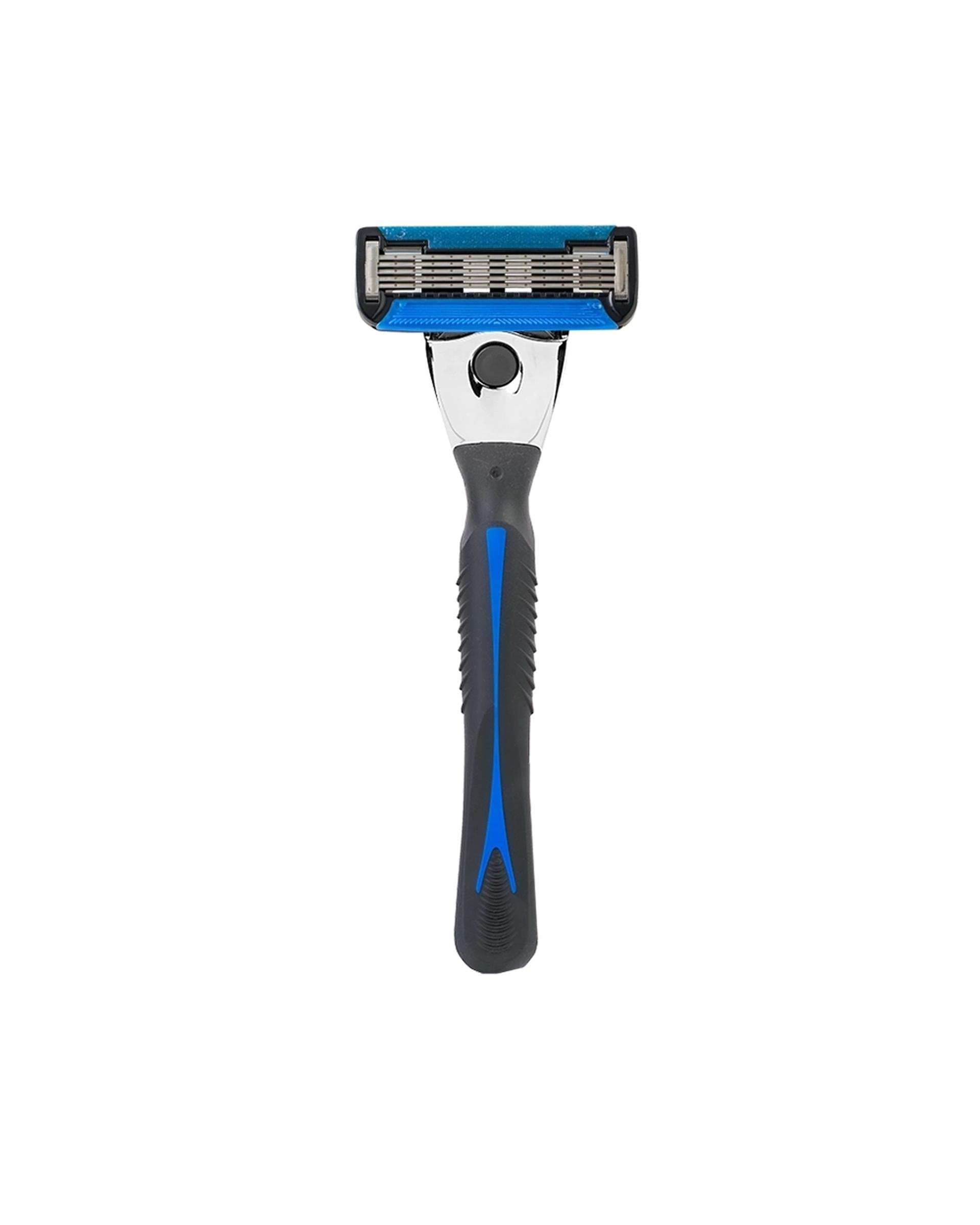 خودتراش سیلور Silver مدل Blaze5 System دسته با 3 تیغ یدک و سینی محافظ