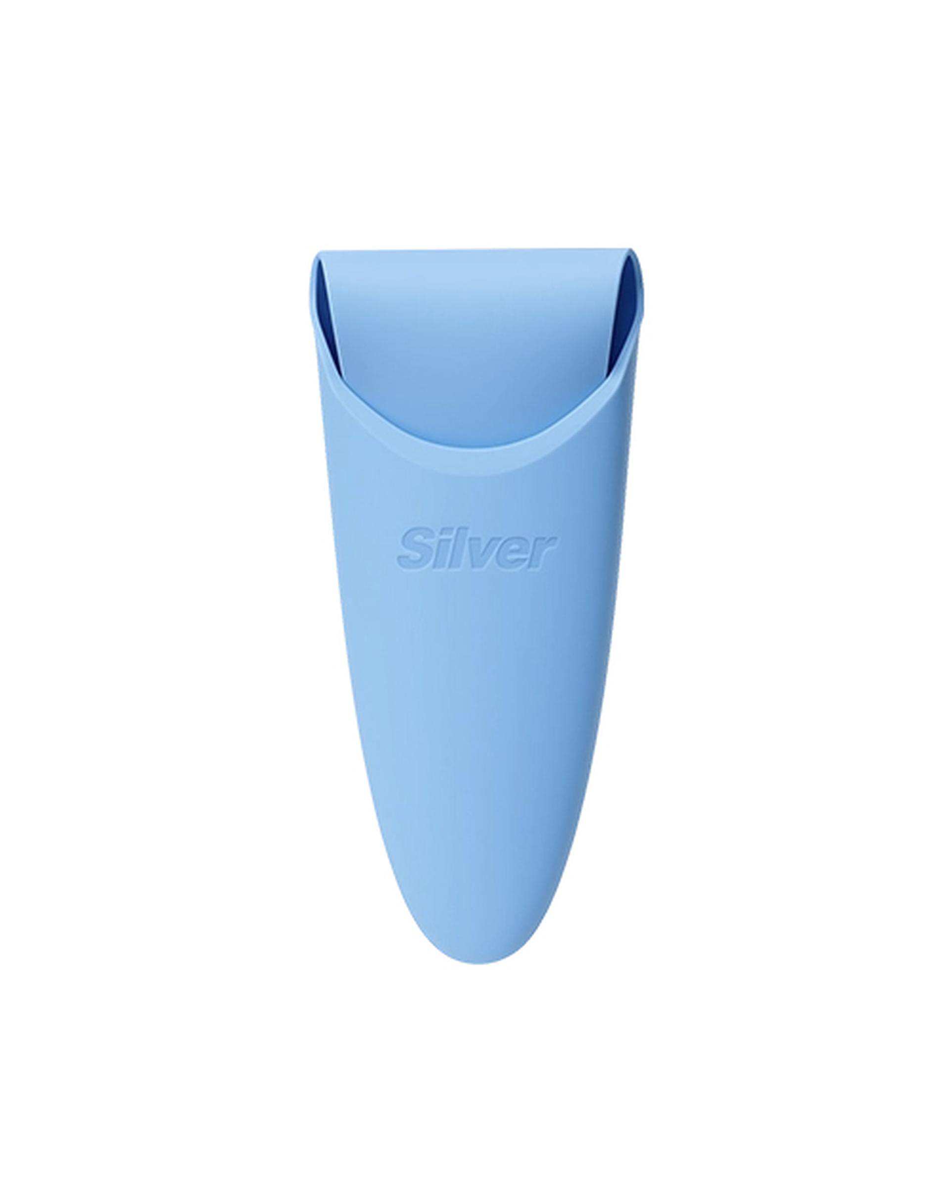 خودتراش زنانه 5 لبه سرمه ای سیلور Silver مدل Gloria5 System به همراه 2 تیغ یدک و سیلیکون کیس