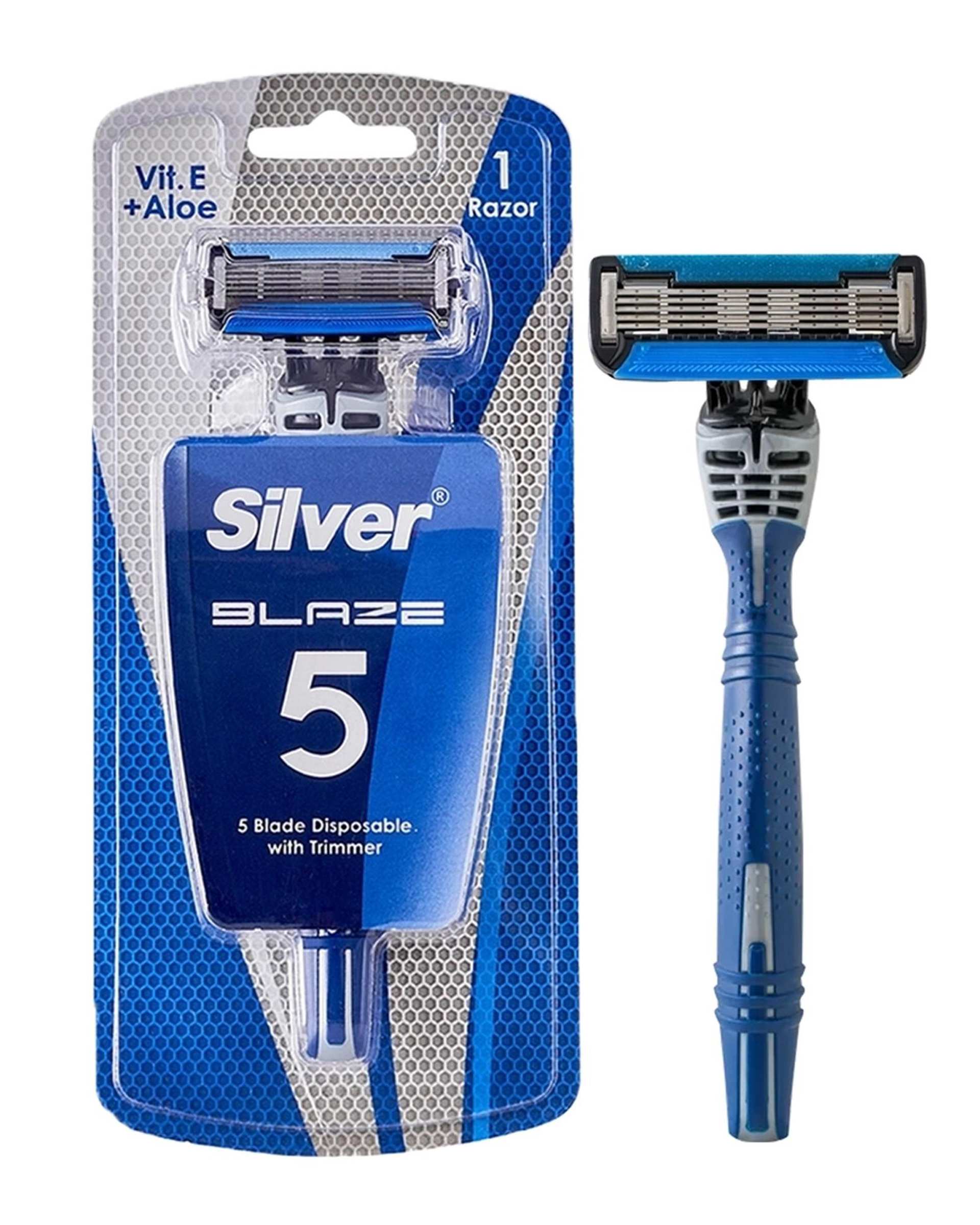 خودتراش سیلور Silver مدل Blaze5 بسته 1 عددی