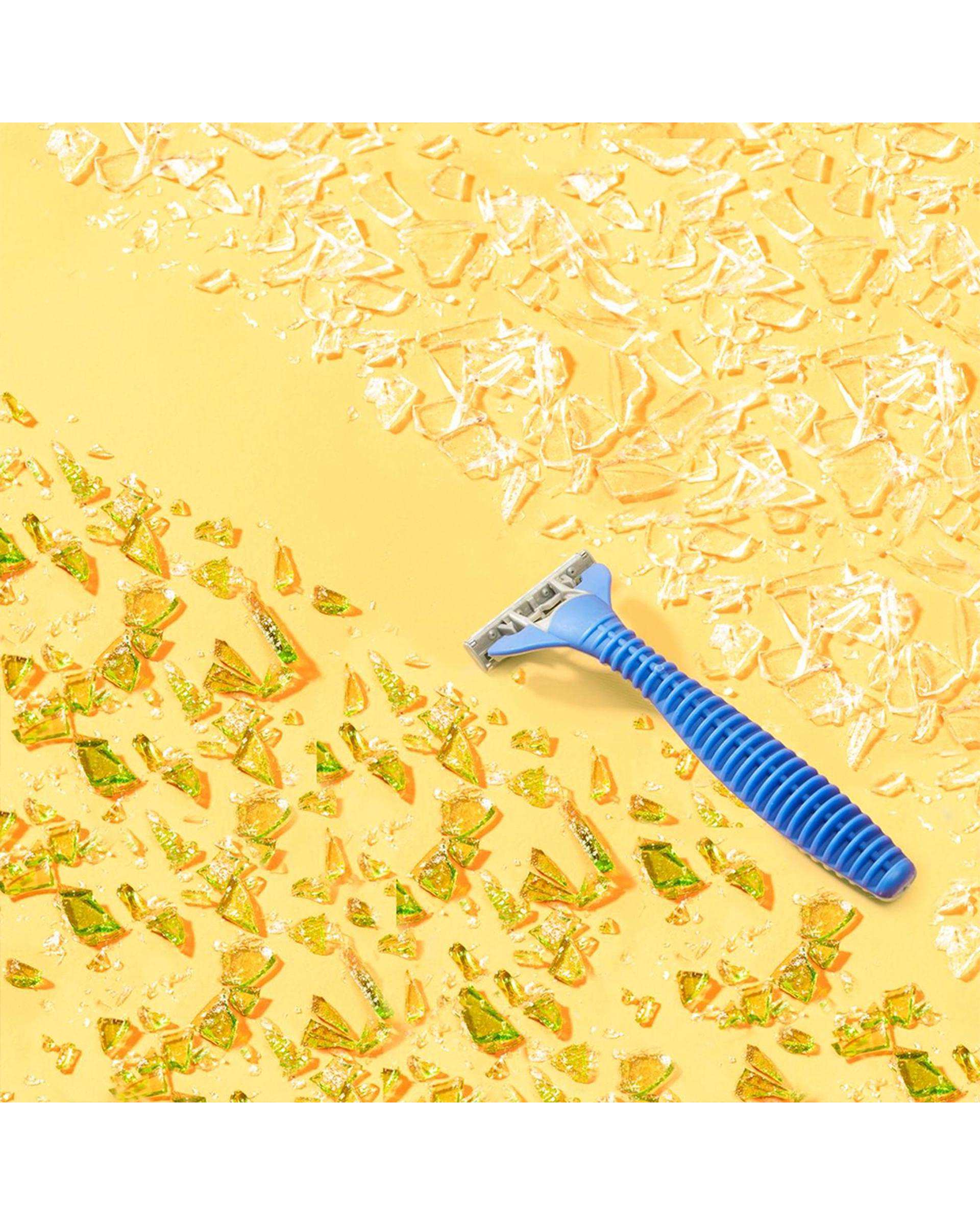 خودتراش 3 لبه سیلور Silver مدل Fast3 بسته 4 عددی