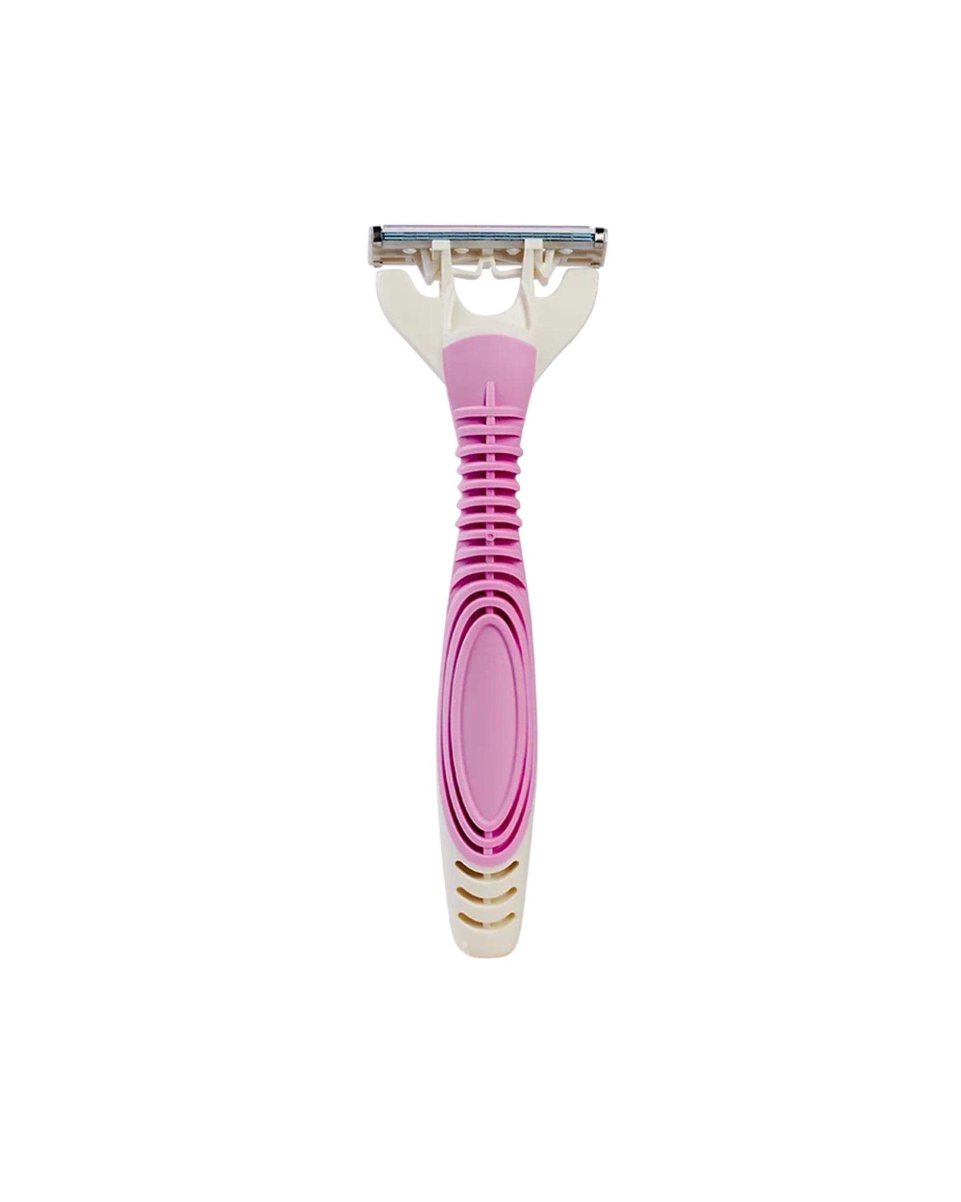 خودتراش زنانه 3 لبه سیلور Silver مدل Fast3 بسته 4 عددی