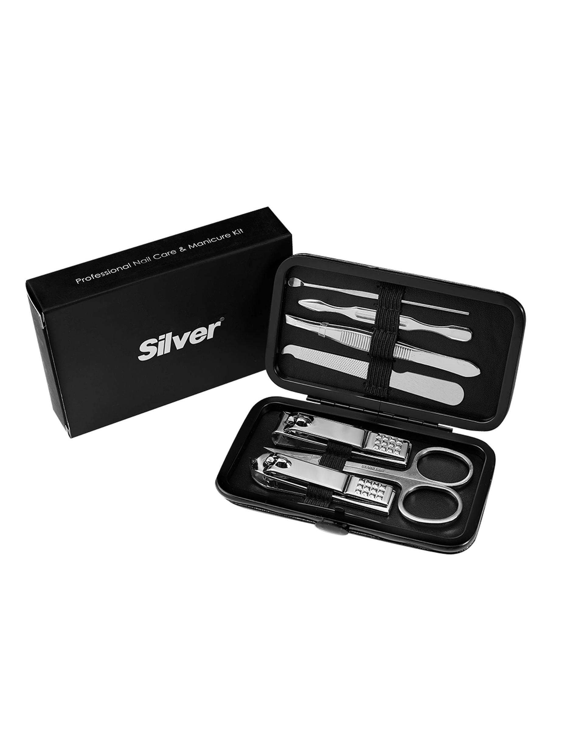 ست مانیکور سیلور Silver بسته 7 عددی