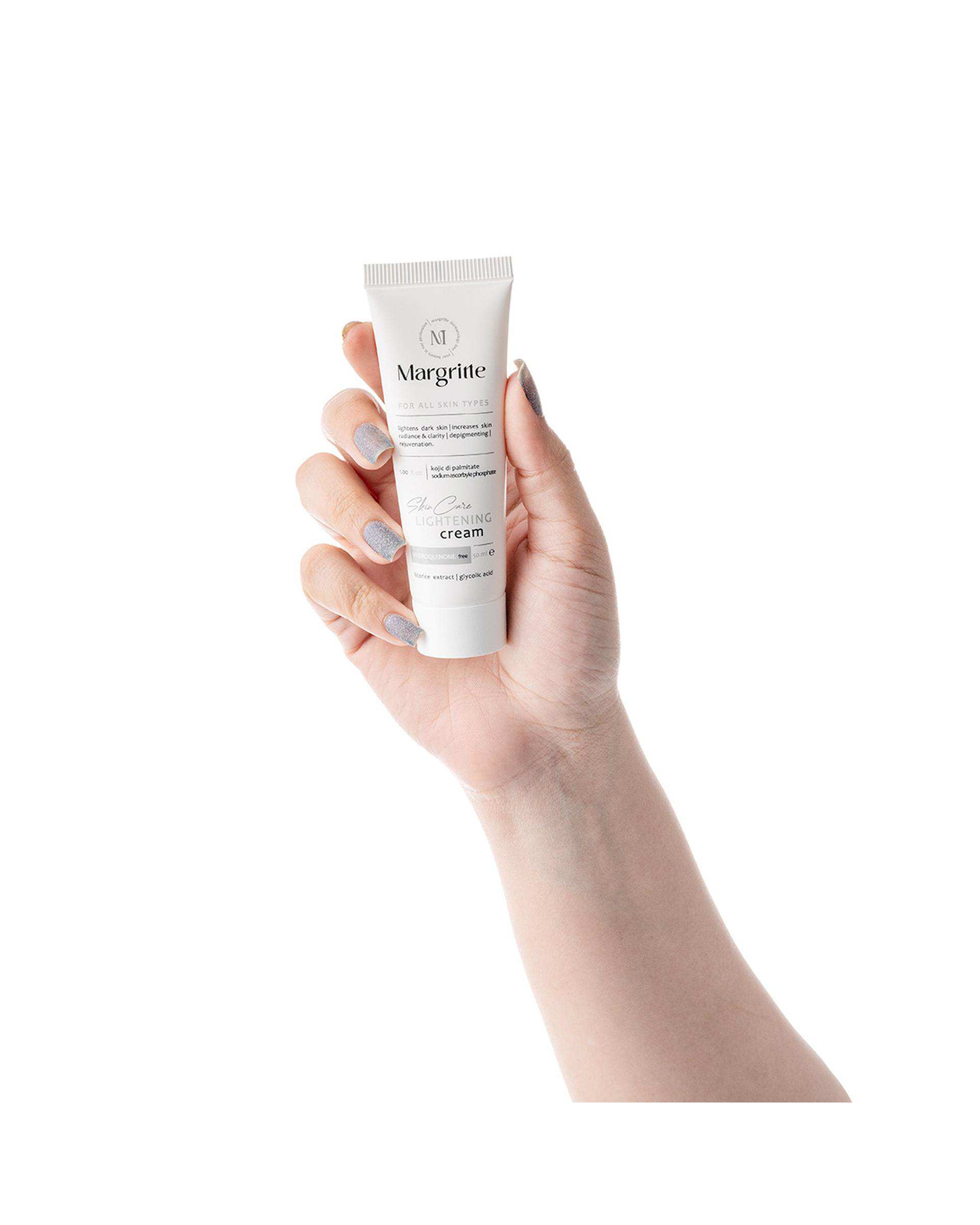 کرم روشن کننده و ضد لک مارگریت Margritte مناسب انواع پوست حجم 50ml