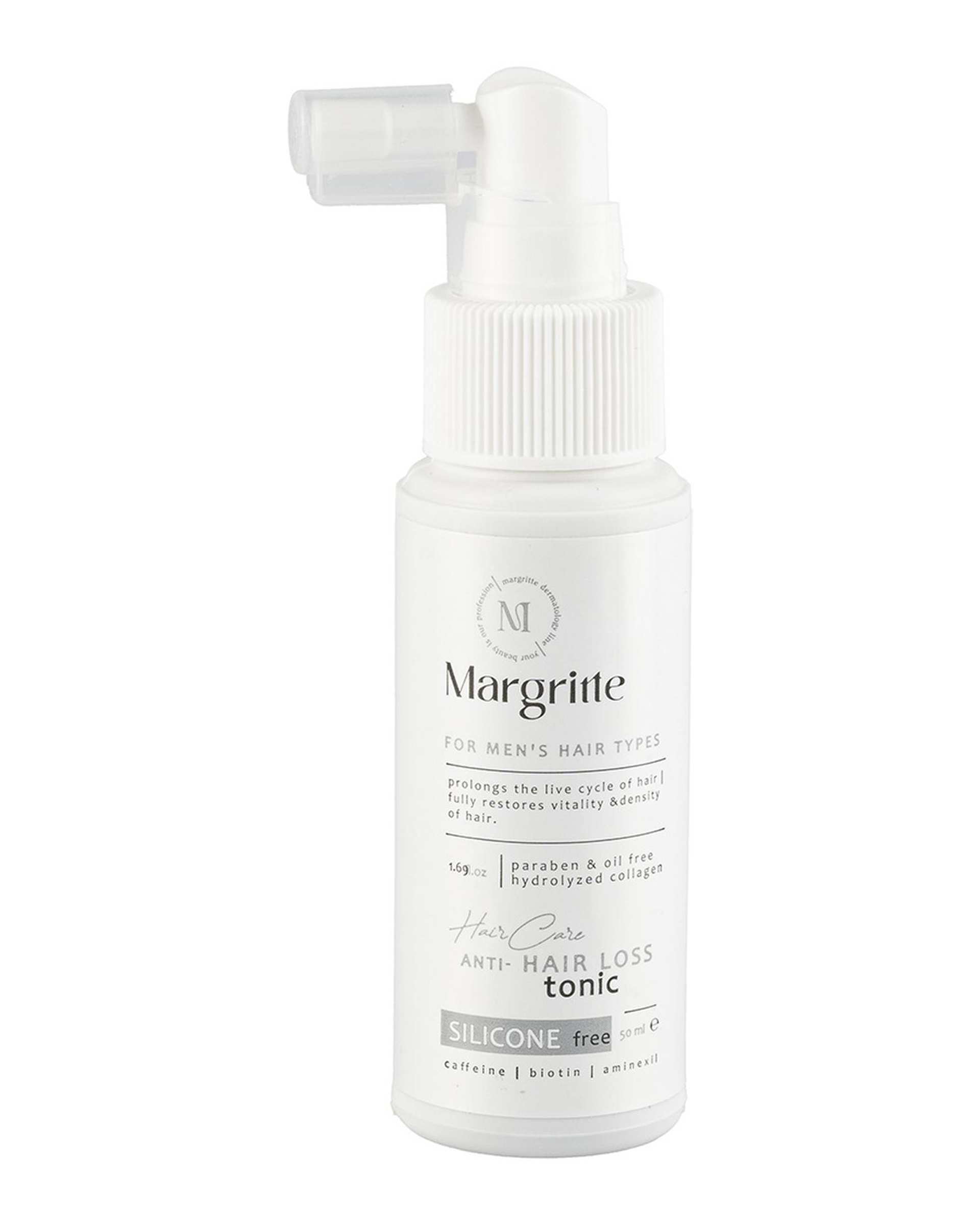 تونیک تقویت کننده موی سر مردانه مارگریت Margritte حجم 50ml