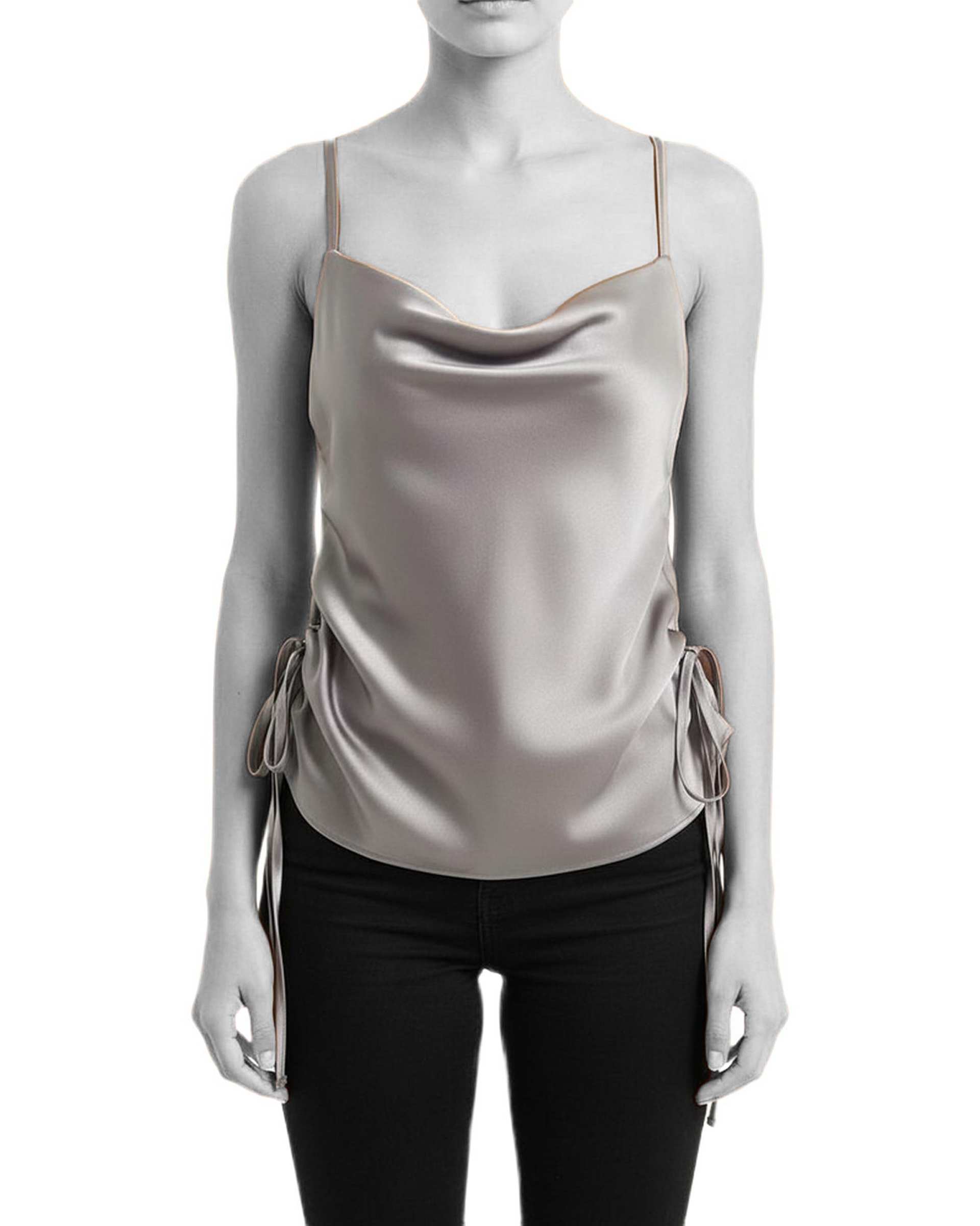 تاپ زنانه طوسی سرژه Serge کد 2026499