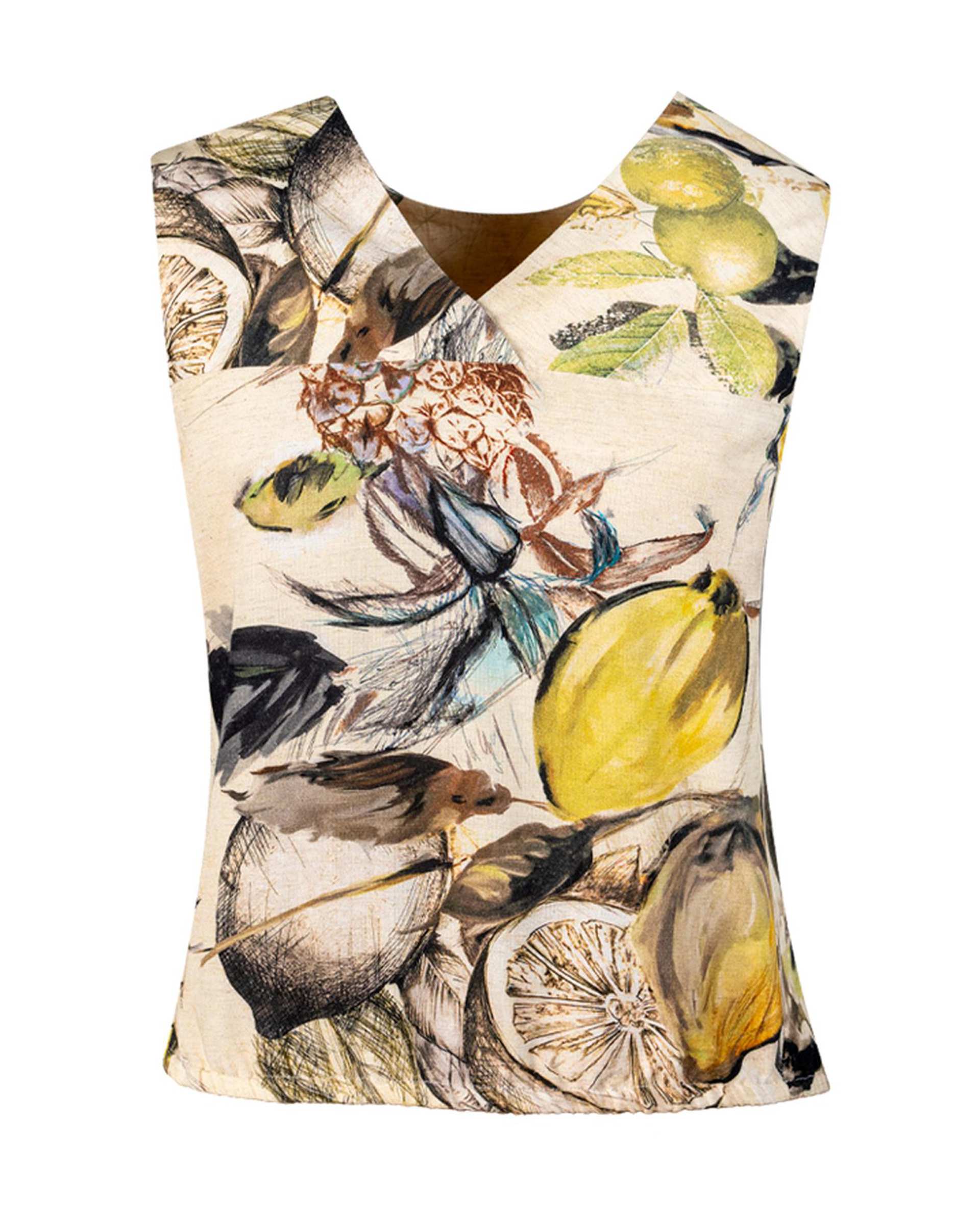 تاپ زنانه کرم سرژه Serge کد 2026604